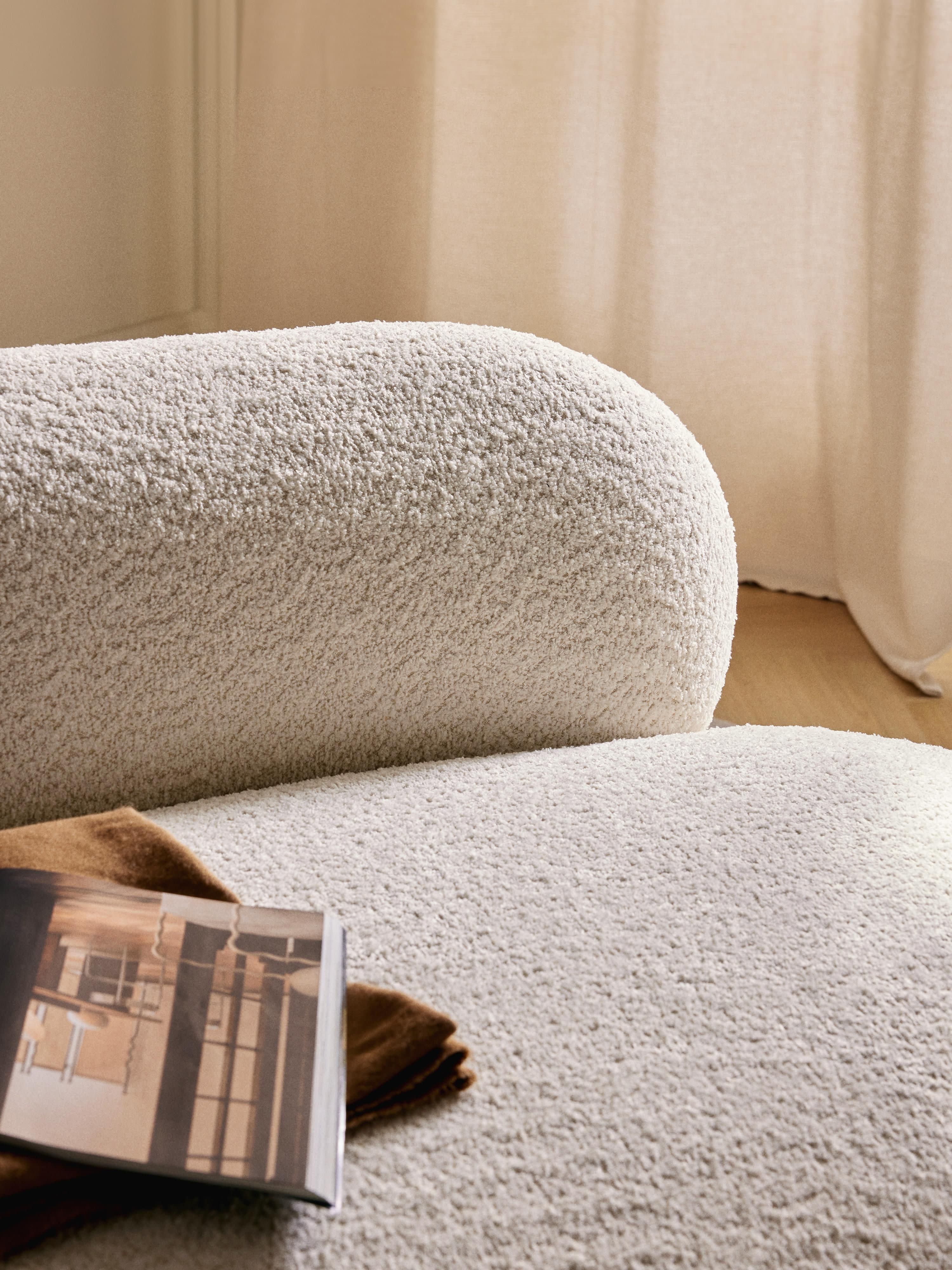 Alba Teddy Bouclé Sofa (3-seater)