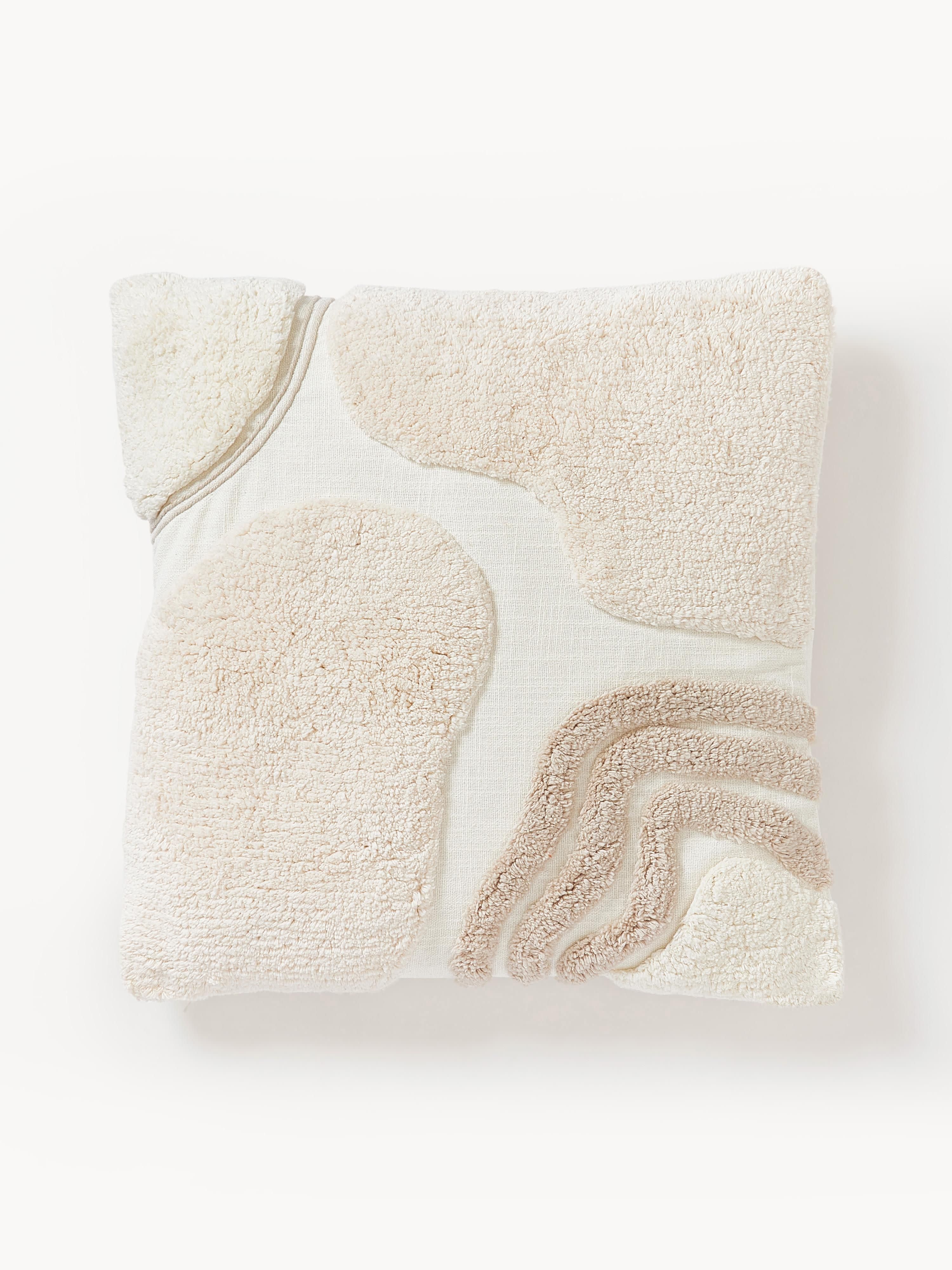 Gallery image 1 - Hand-Tufted Cushion Cover Coraline with Decorations