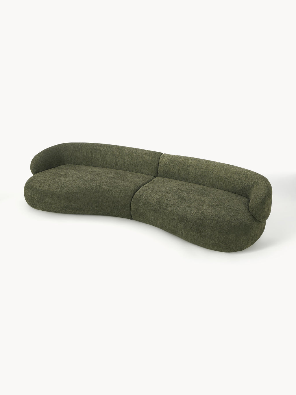 Alba Teddy Bouclé Sofa (4-seater)