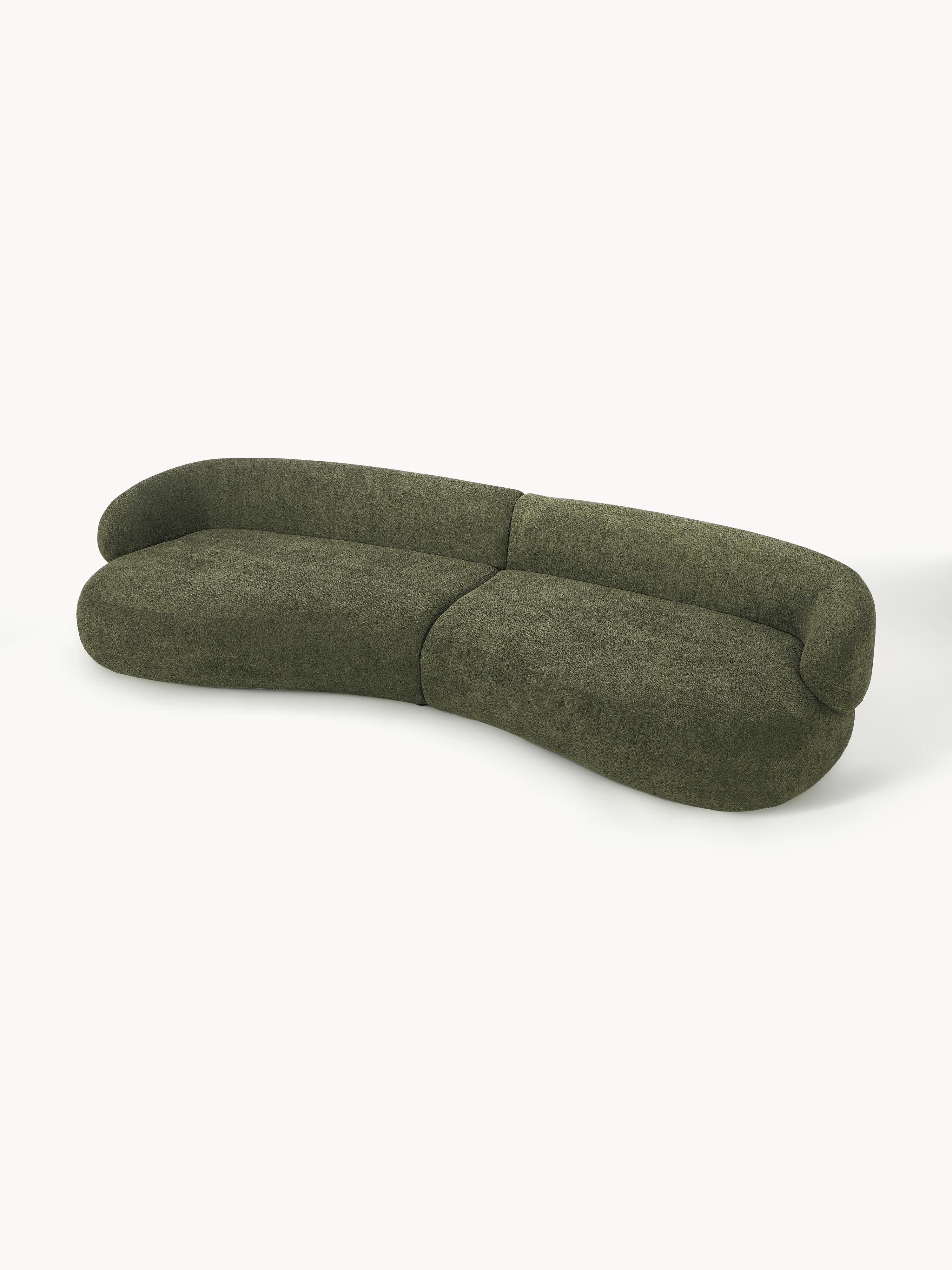 Alba Teddy Bouclé Sofa (4-seater)