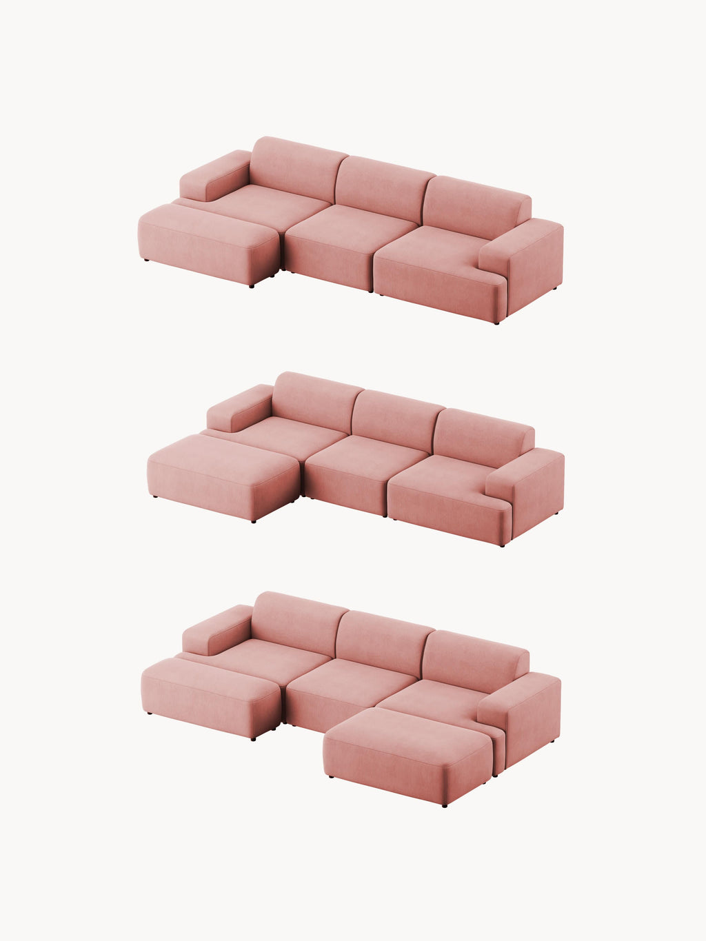 Melva Corduroy Sofa (4-seater)