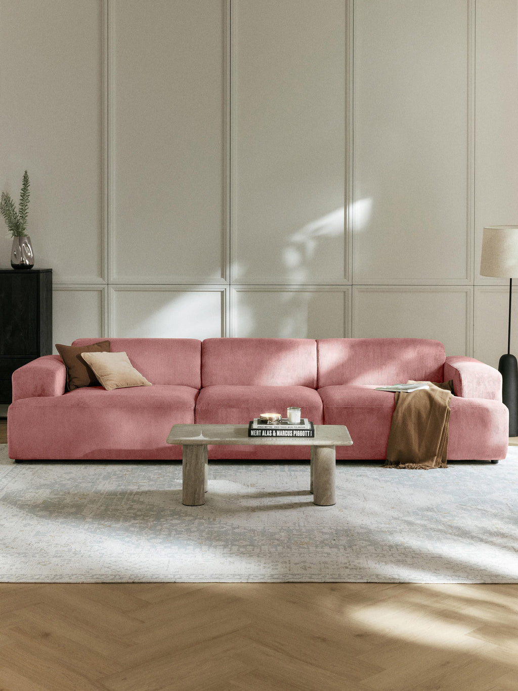 Melva Corduroy Sofa (4-seater)