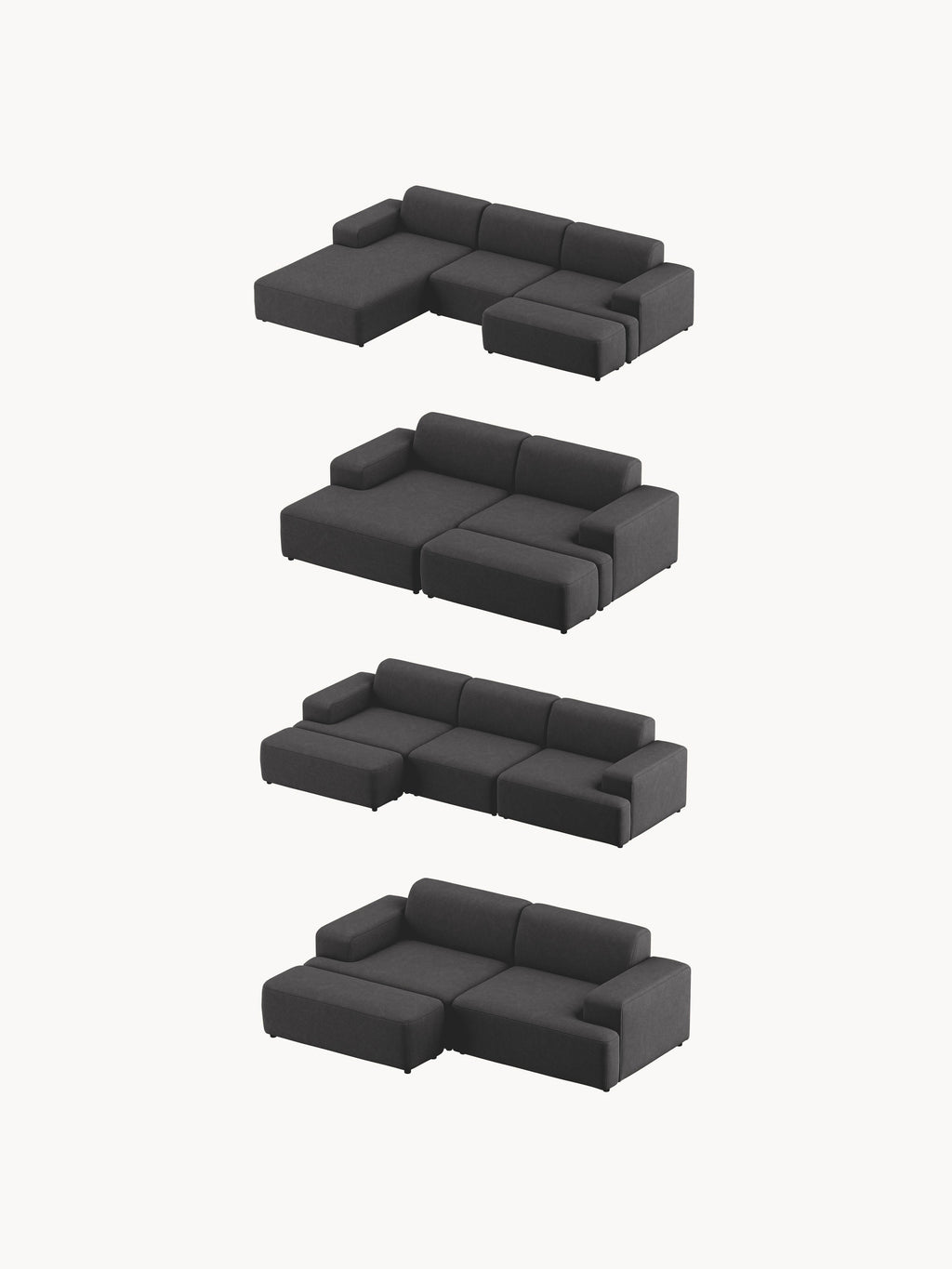 Melva XL Ottoman, W 116 x D 42 cm