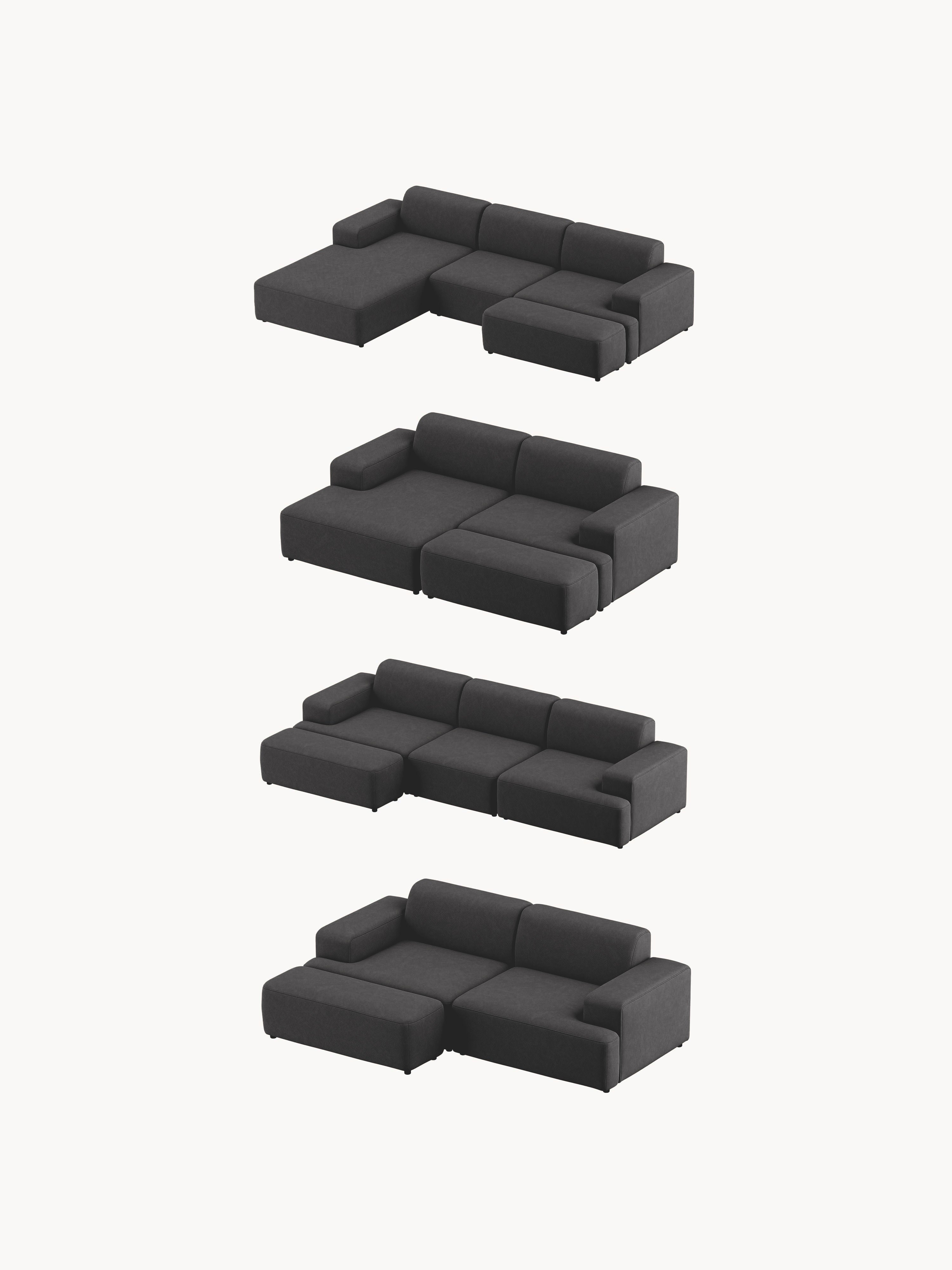 Melva XL Ottoman, W 116 x D 42 cm
