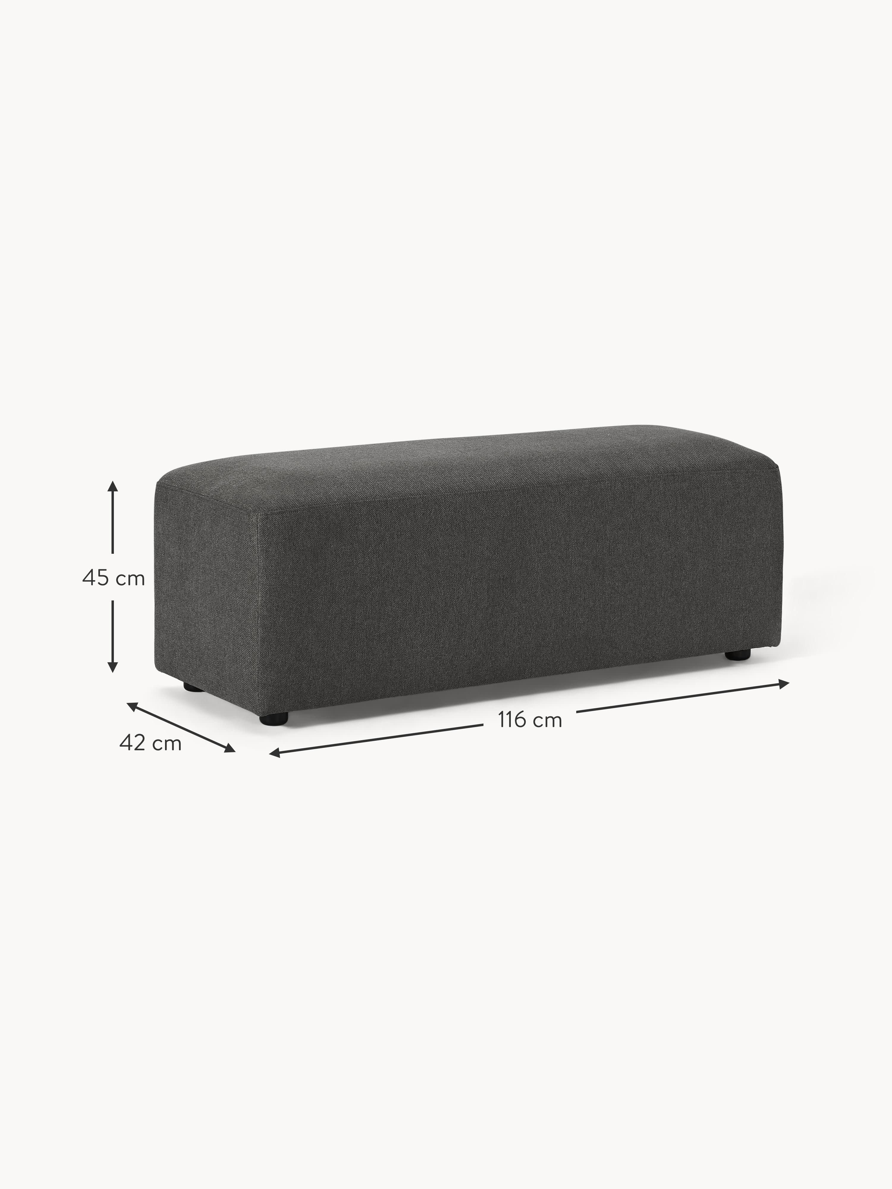 Melva XL Ottoman, W 116 x D 42 cm