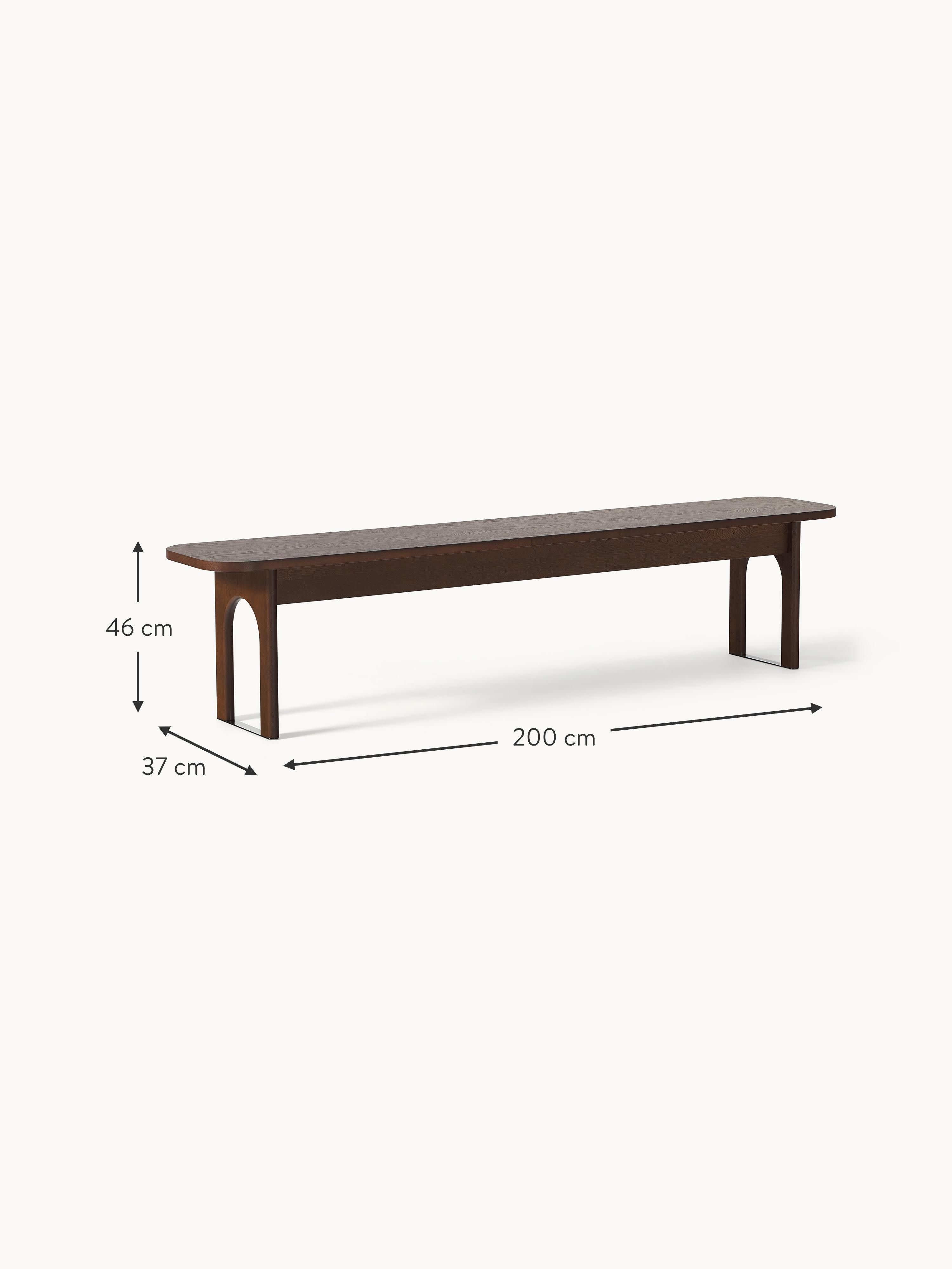 Apollo Wooden Bench, various sizes