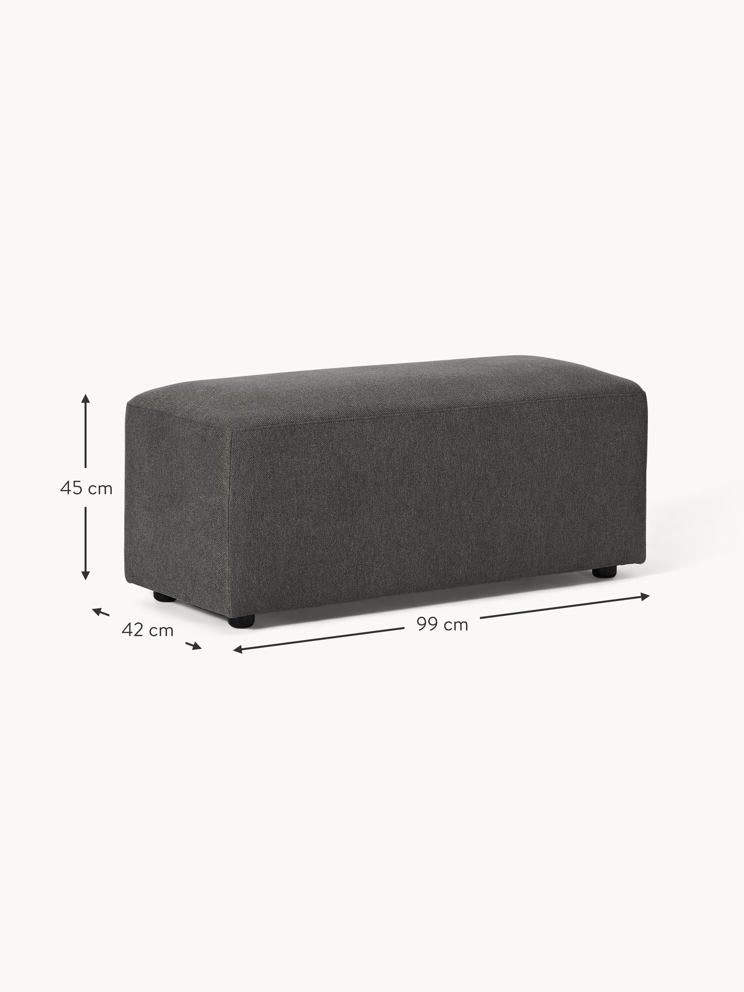 Melva Ottoman, W 99 x D 42 cm