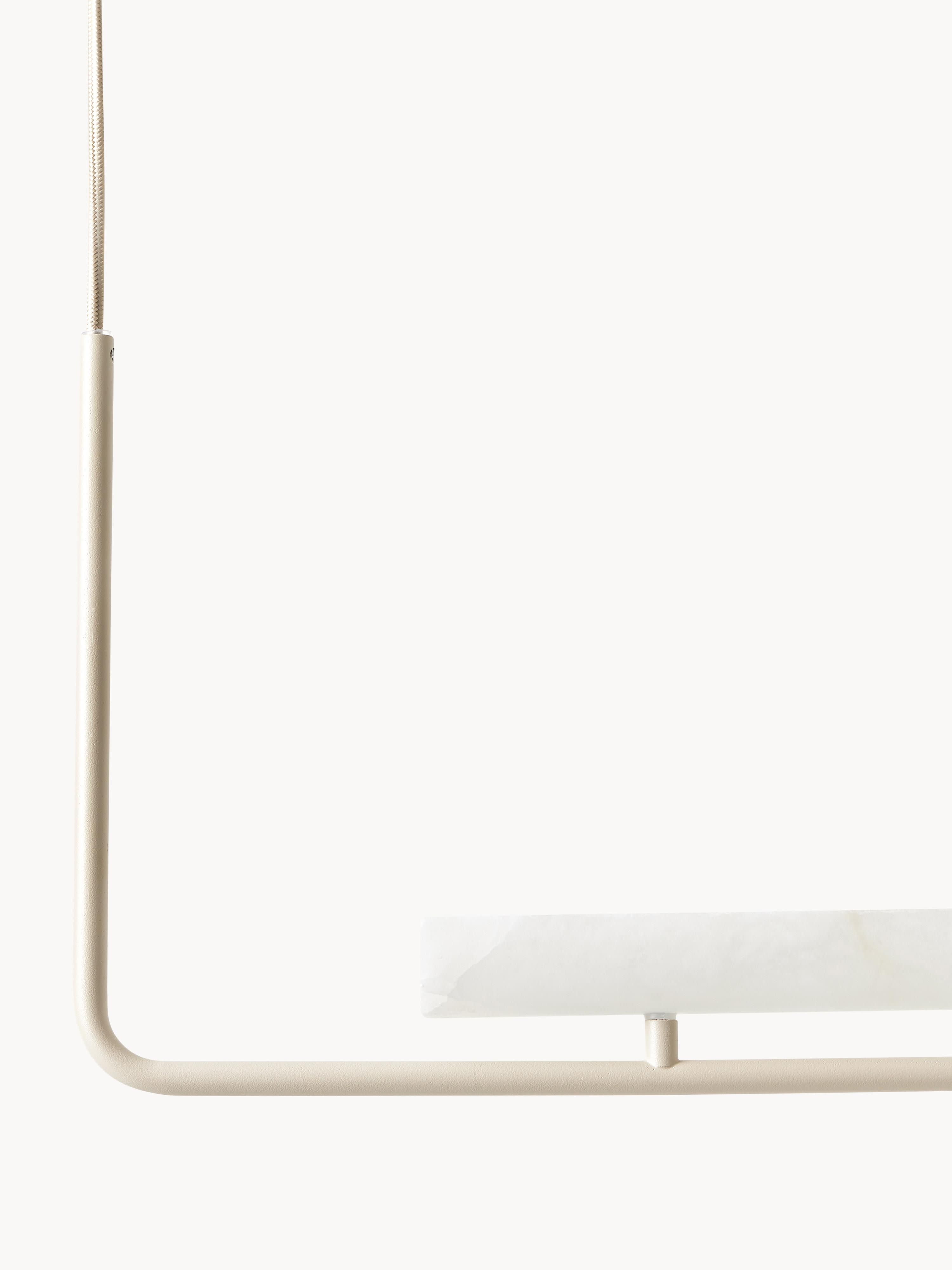 Alena Large Alabaster LED Pendant Light