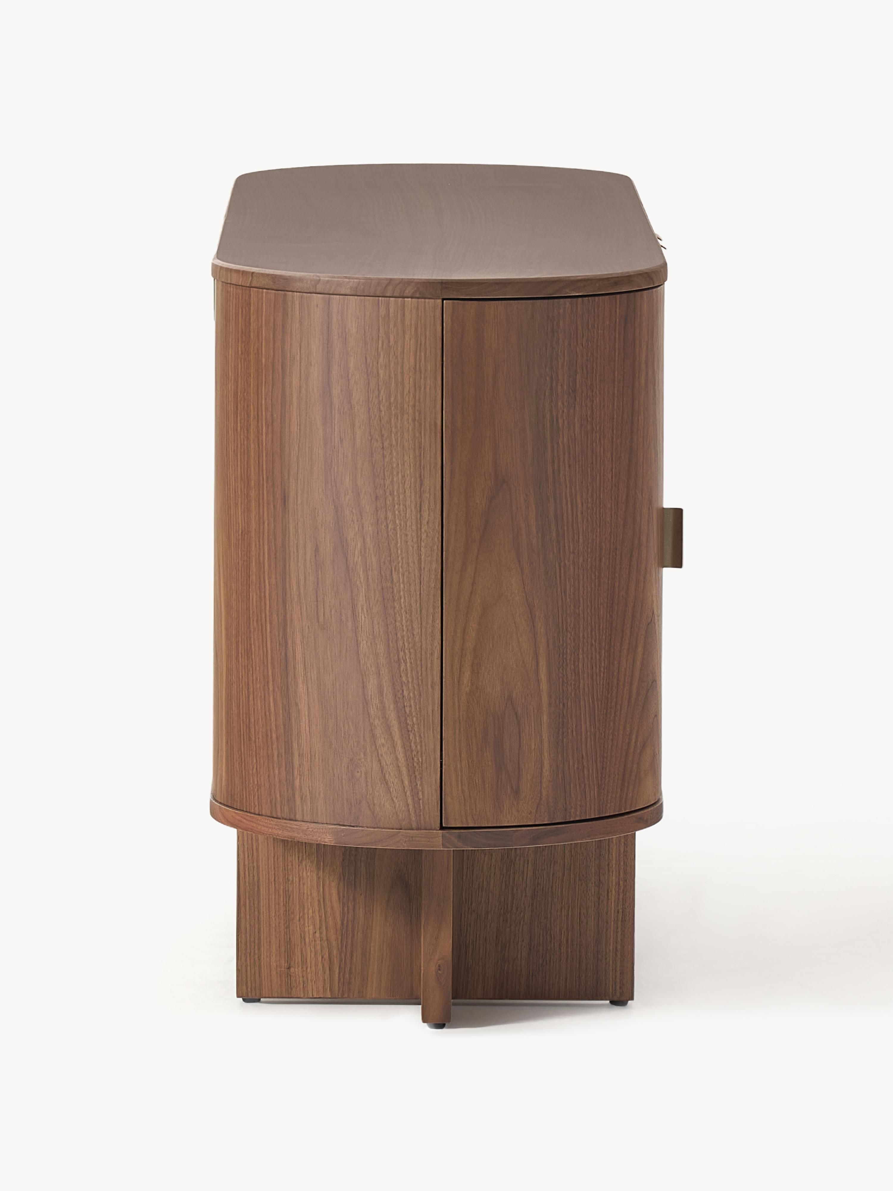 Zumi Wooden Sideboard with Rounded Corners