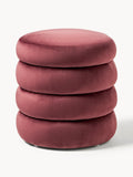 Gallery image 1 - Velvet Upholstered Stool Alto with Storage Space