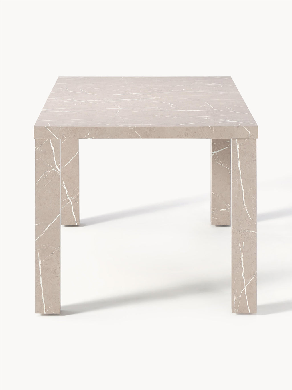 Carl Marble Effect Dining Table, 180 X 90 cm