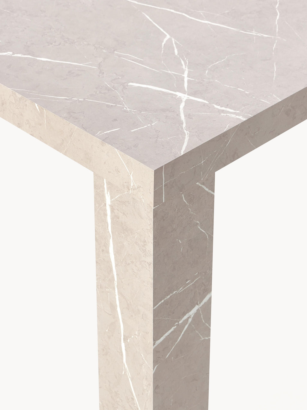 Carl Marble Effect Dining Table, 180 X 90 cm