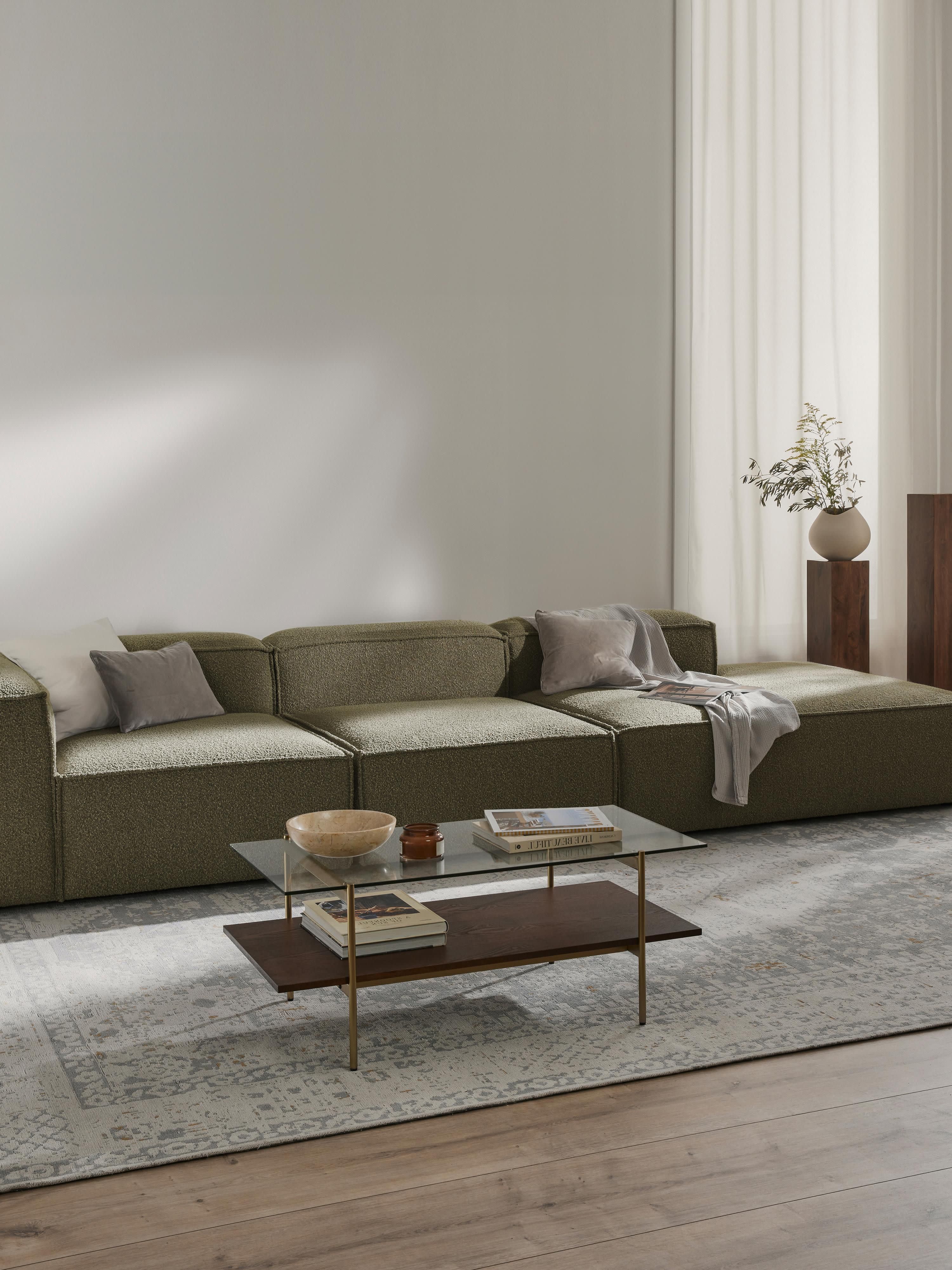 Lennon Bouclé Modular XL Ottoman