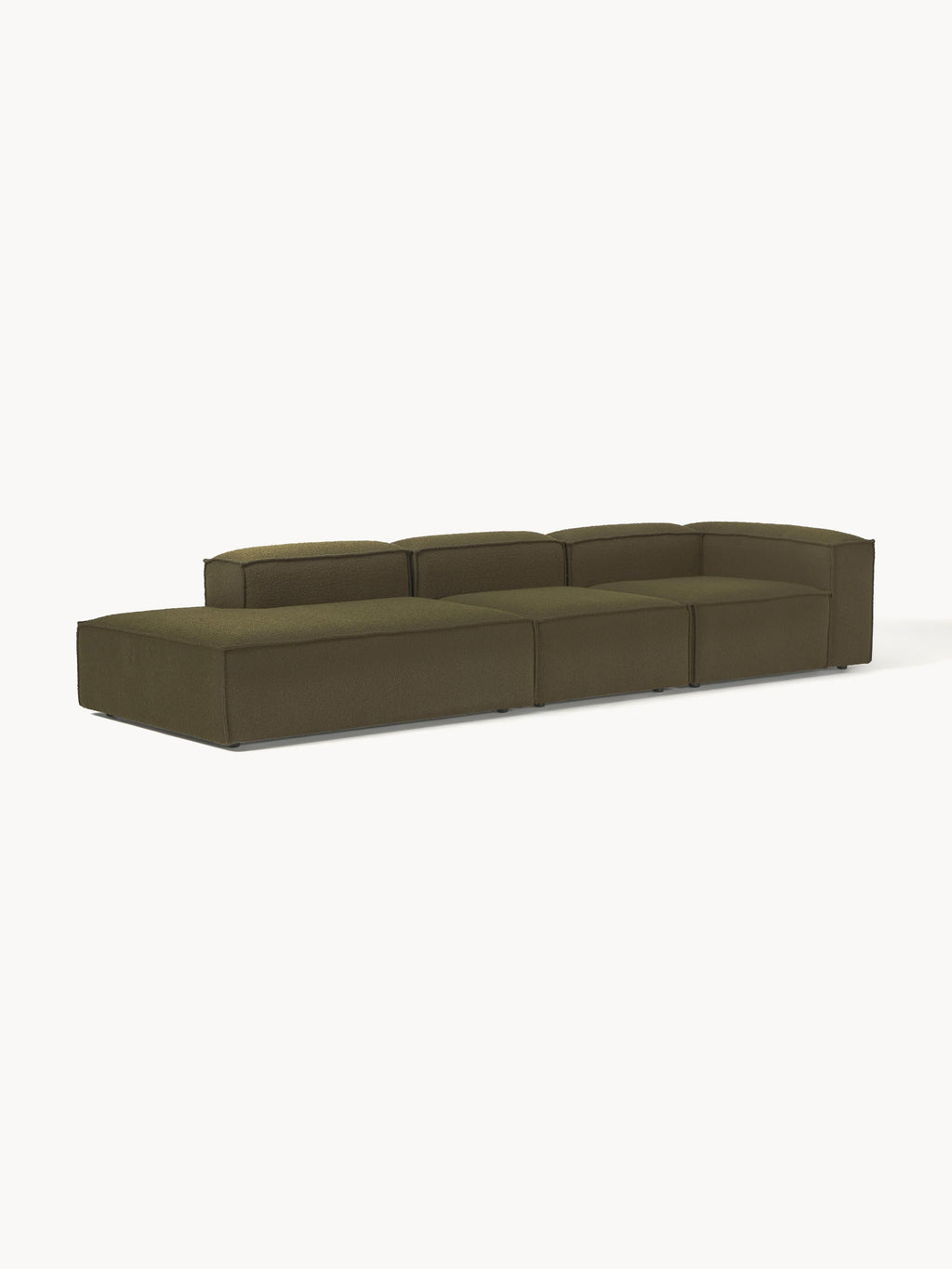 Lennon Bouclé Modular XL Ottoman