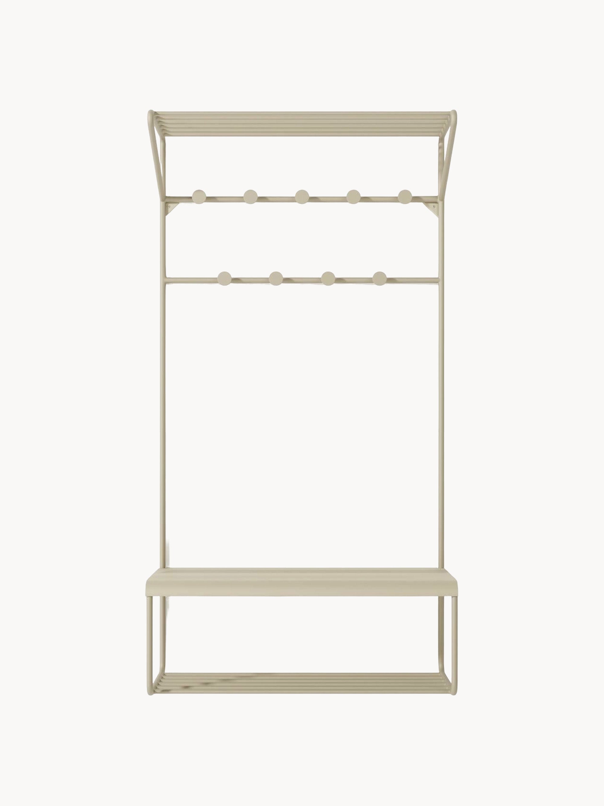 Nash Metal Wall-mounted Coat Rack