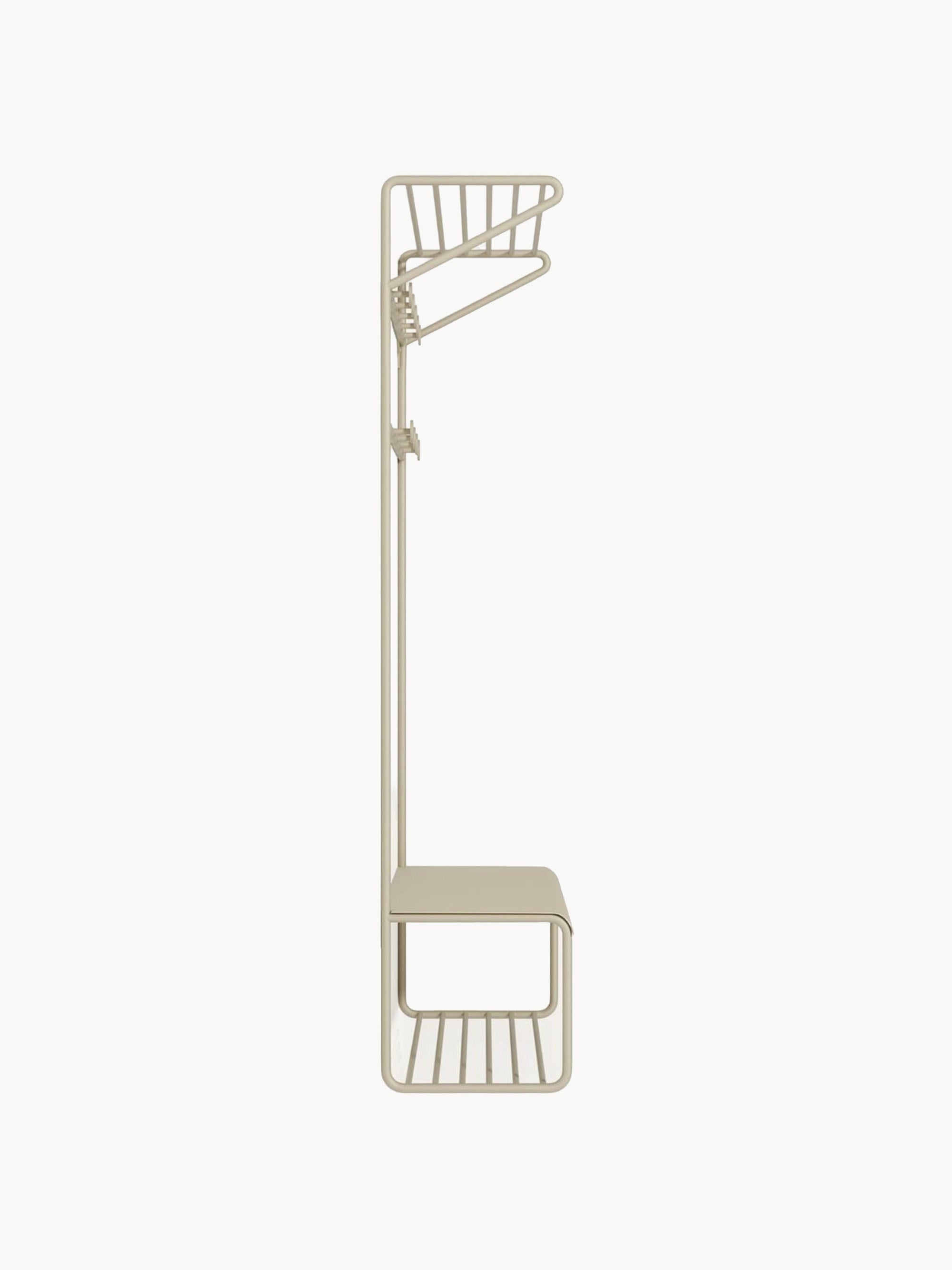 Nash Metal Wall-mounted Coat Rack