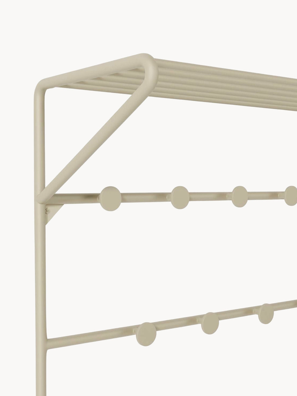 Nash Metal Wall-mounted Coat Rack