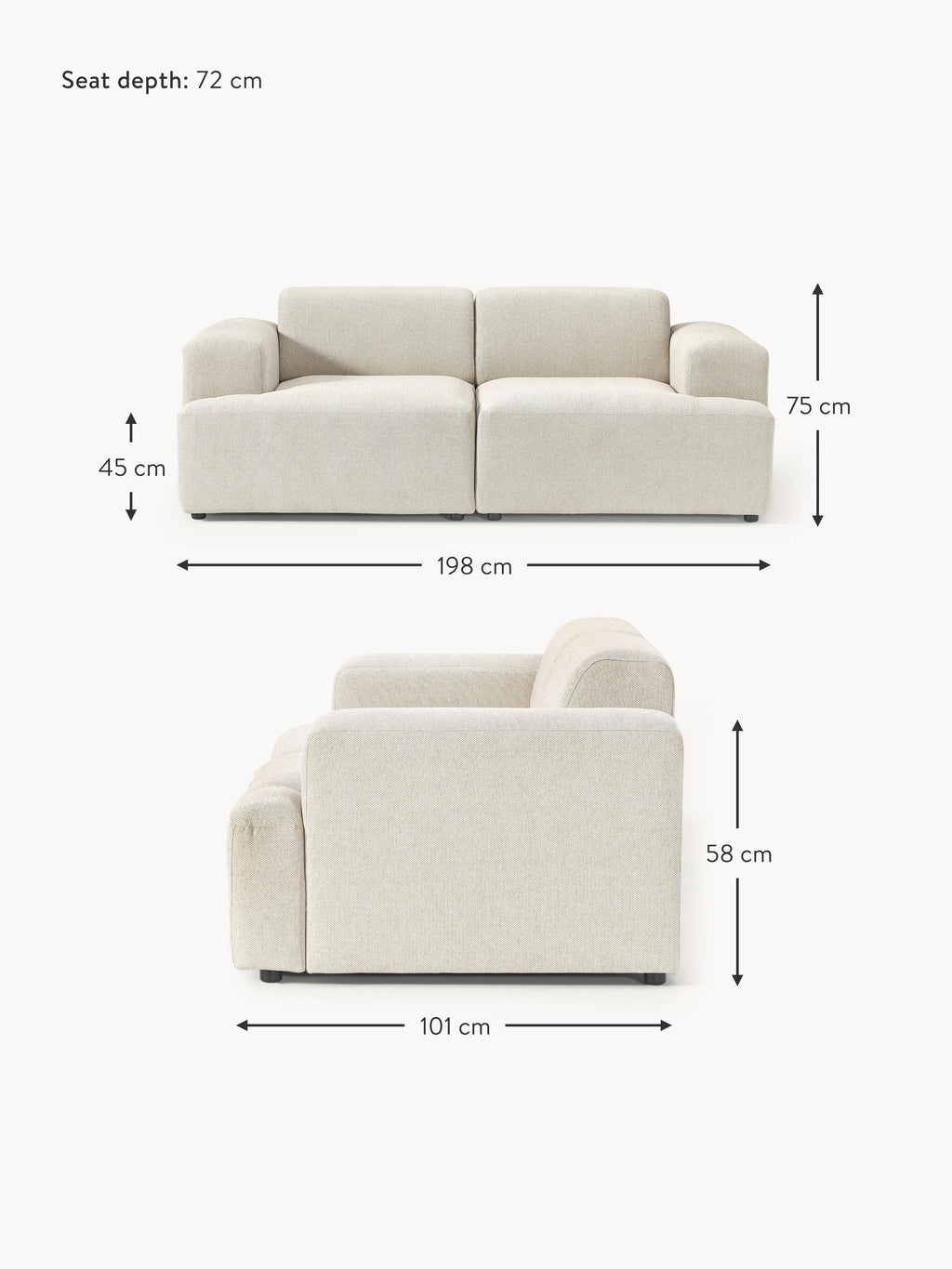 Melva Sofa (2-seater)