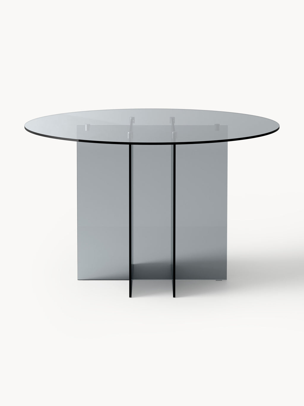 Anouk Round Glass Dining Table, in various sizes