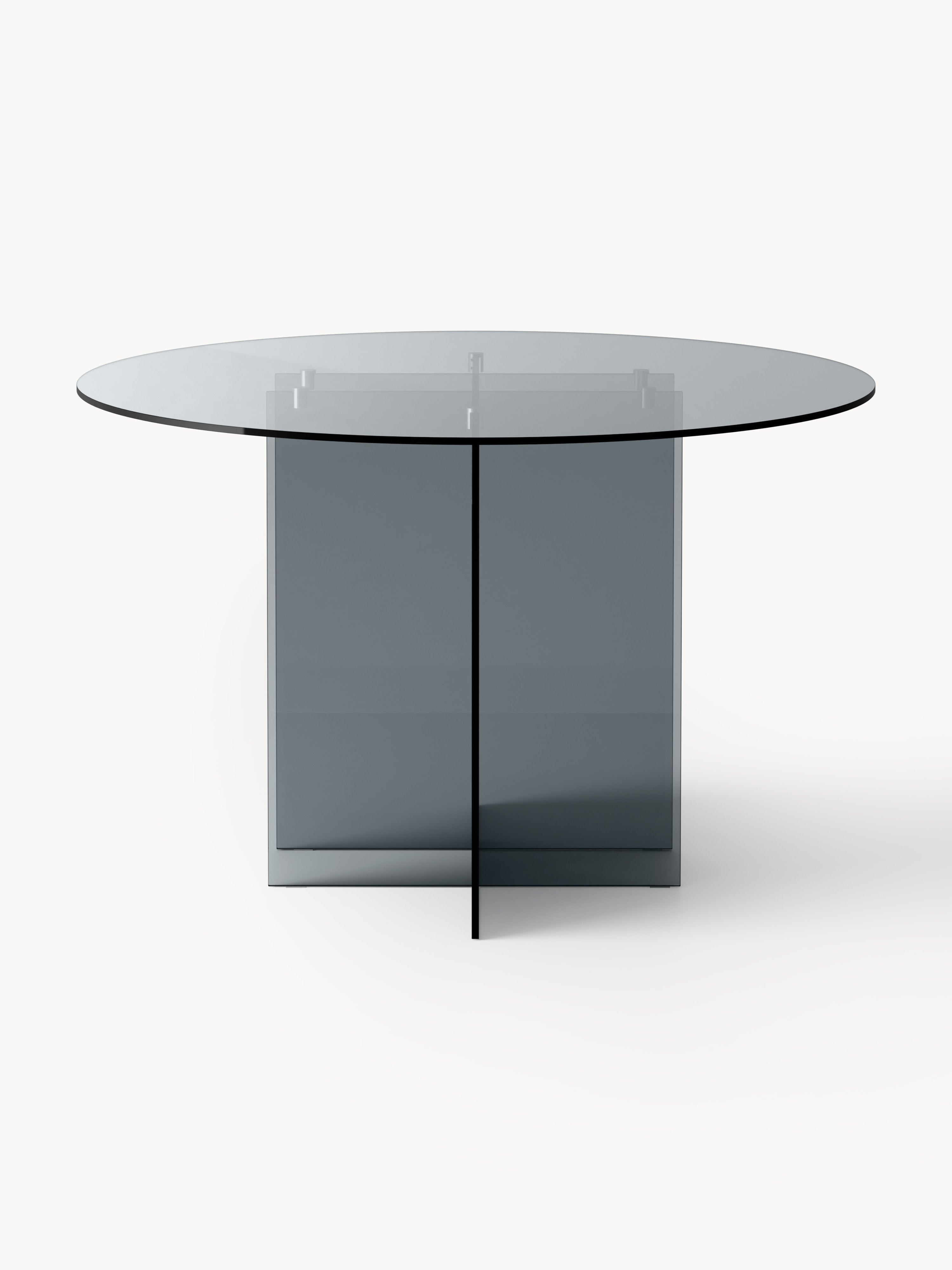 Anouk Round Glass Dining Table, in various sizes