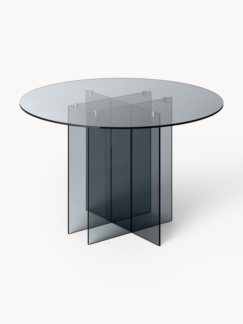 Gallery image 1 - Round Glass Dining Table Anouk, in various sizes