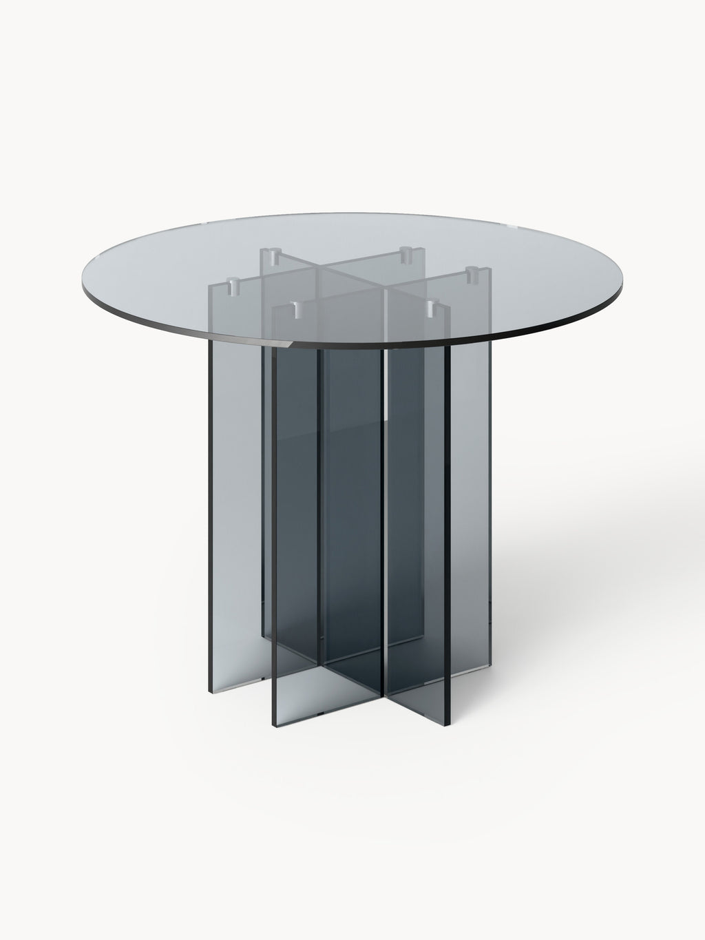 Anouk Round Glass Dining Table, in various sizes