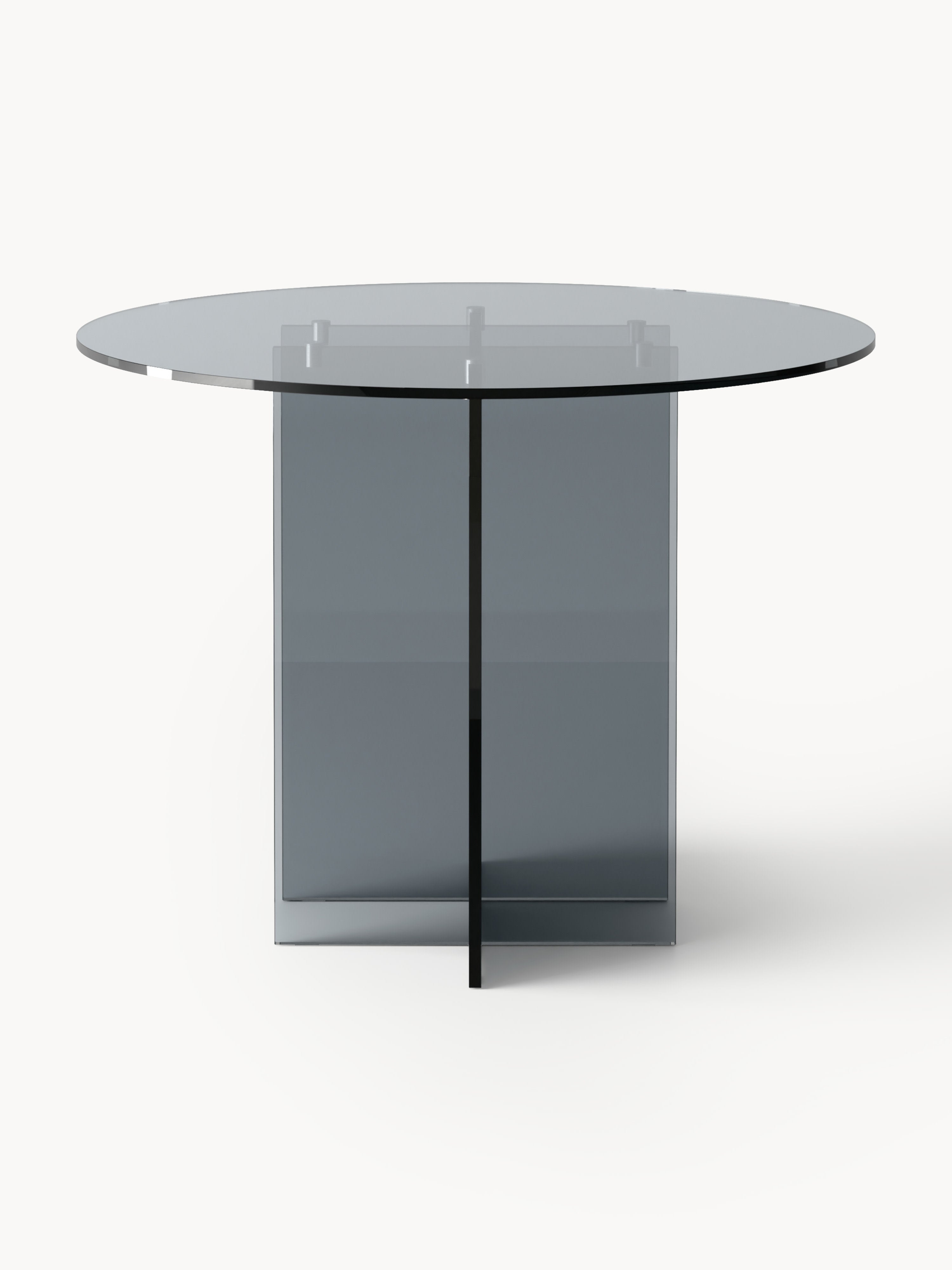 Anouk Round Glass Dining Table, in various sizes