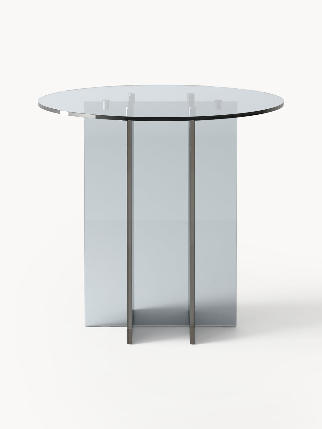 Anouk Round Glass Dining Table, in various sizes