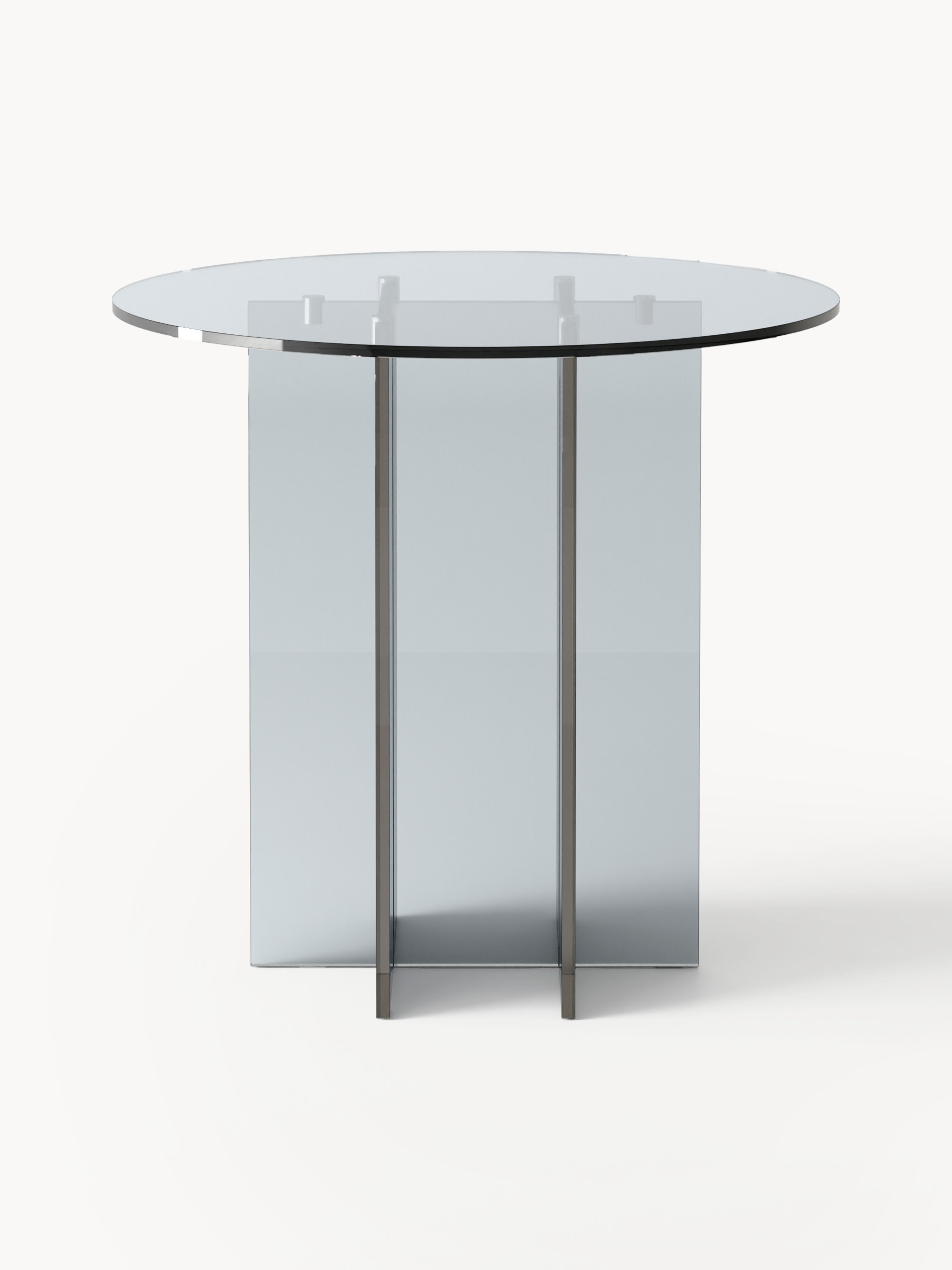 Anouk Round Glass Dining Table, in various sizes