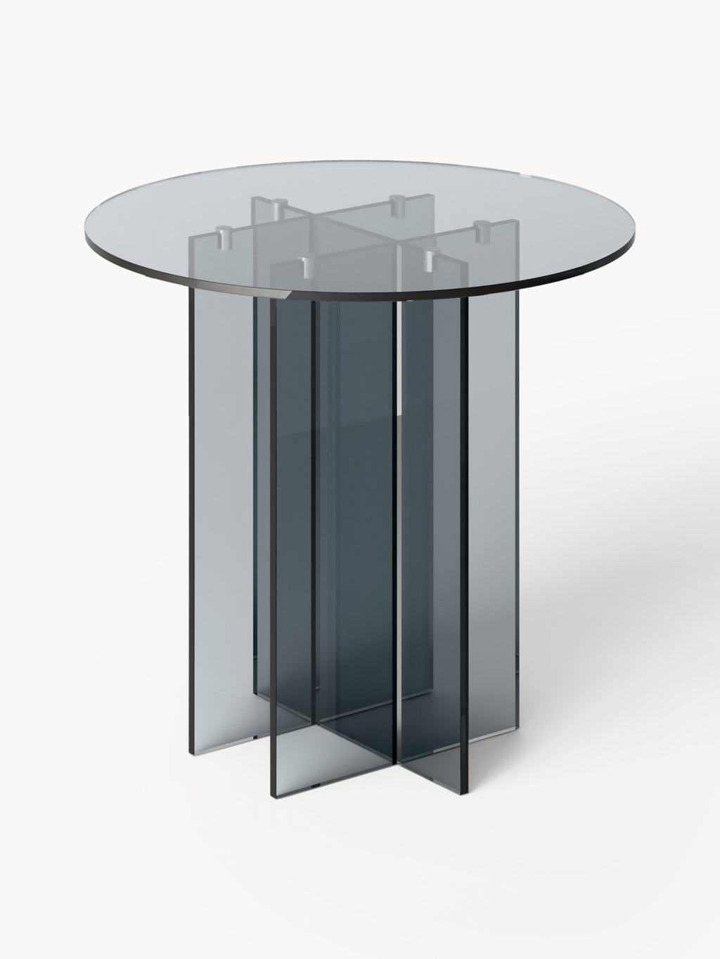 Anouk Round Glass Dining Table, in various sizes