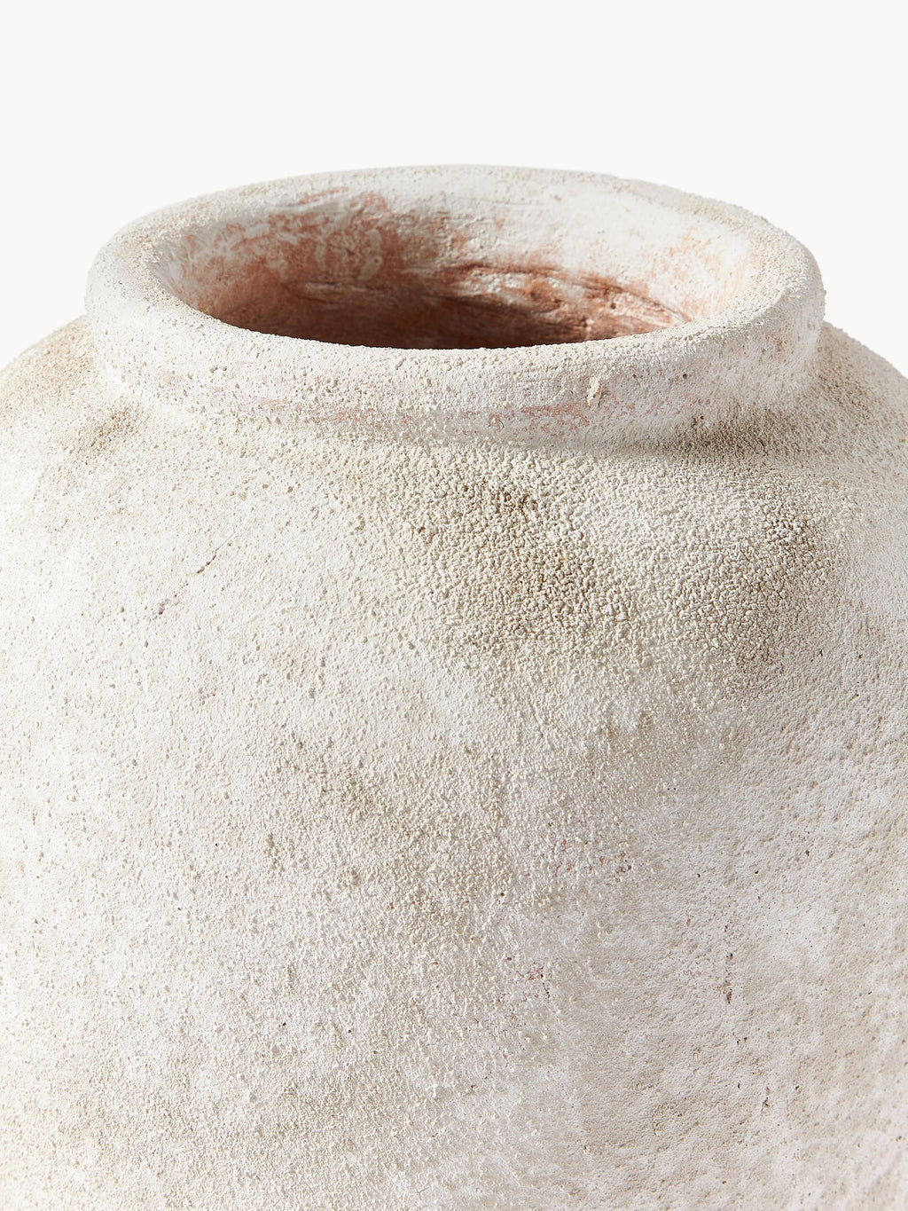 Leana Vase with Sand Finish, H 32 cm