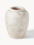 Leana Vase with Sand Finish, H 32 cm