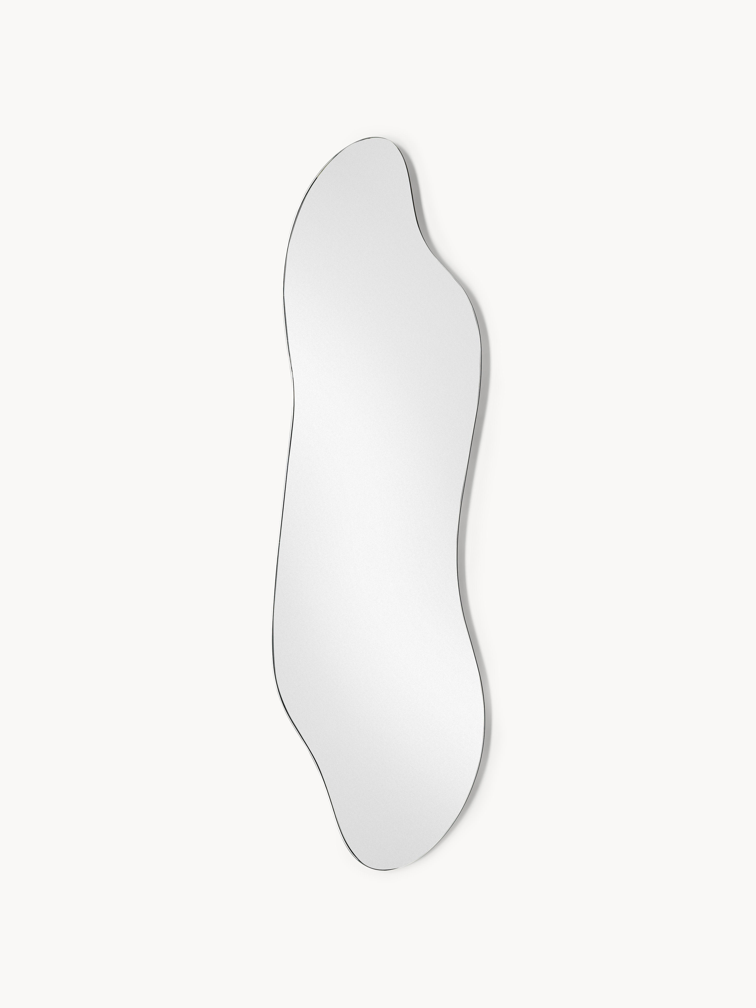 Lia Frameless Full-Length Wall Mirror in an Organic Shape