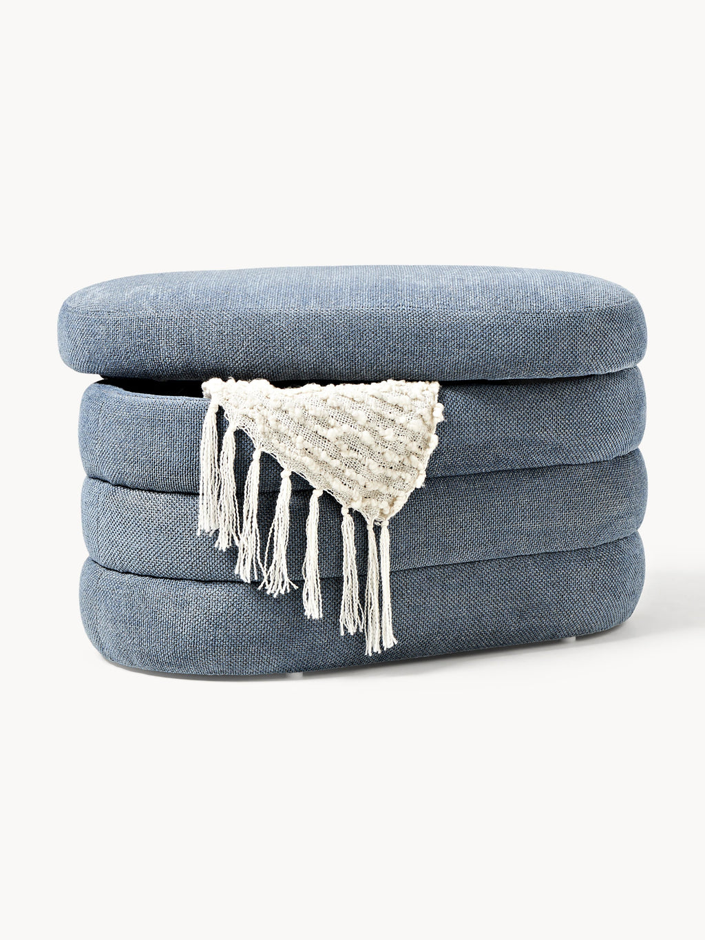 Alto Small Upholstered Bench with Storage Space