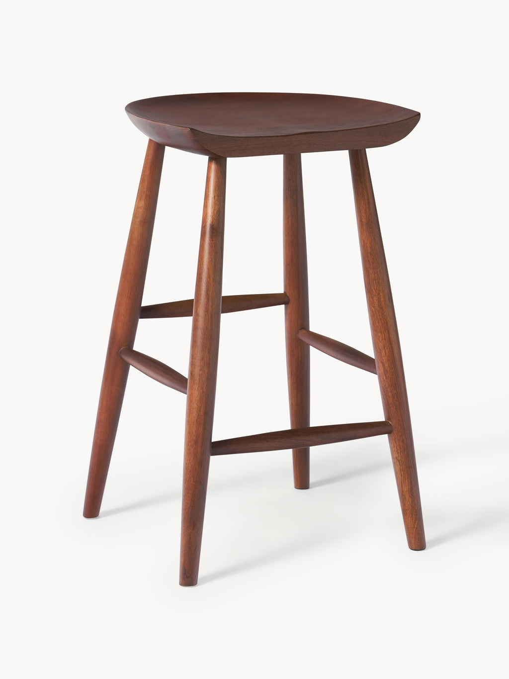 Gallery image 1 - Mango Wood Counter Stool Nino
