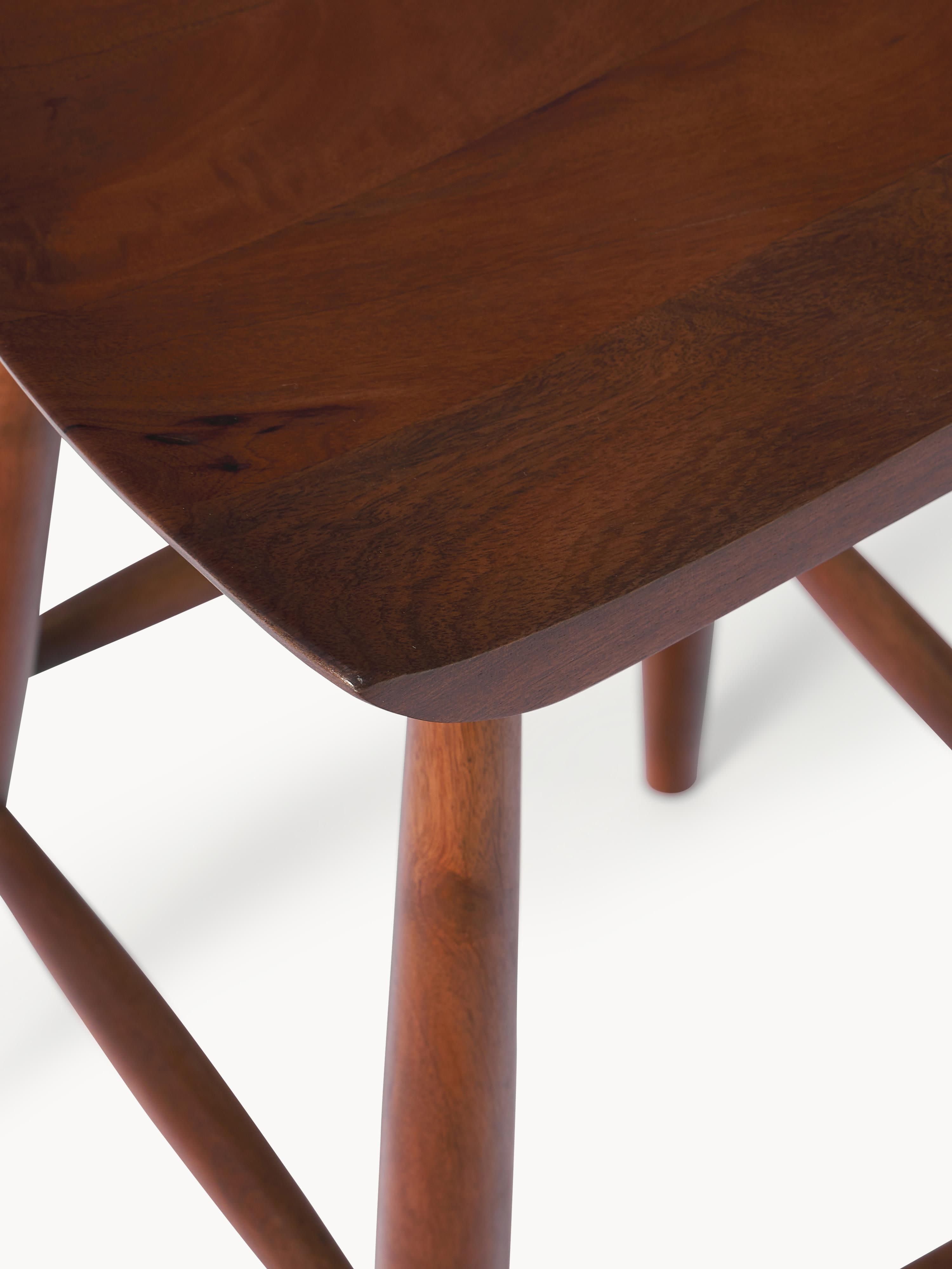 Nino Mango Wood Counter Stool