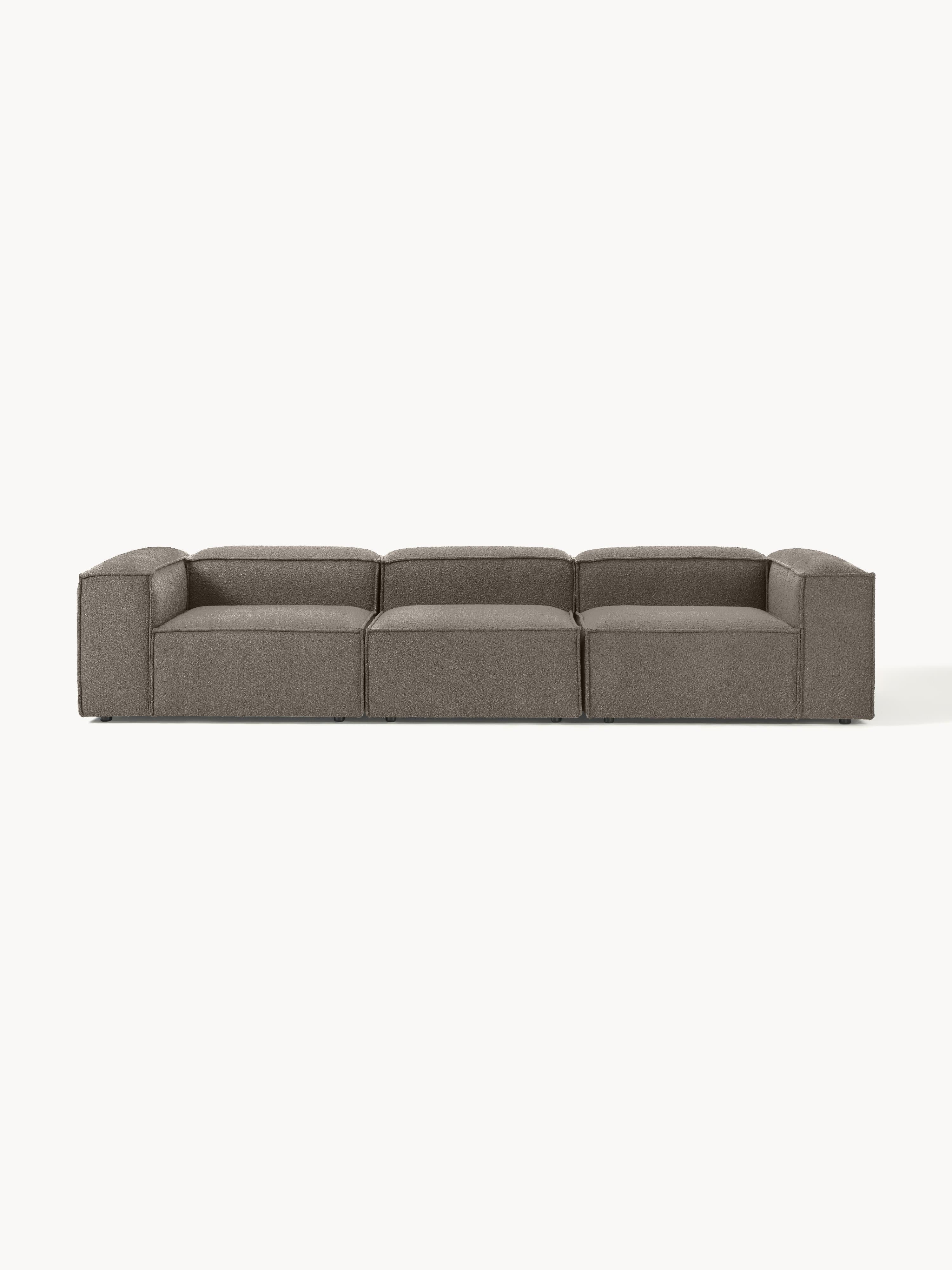 Lennon Bouclé Modular Sofa (4-seater)