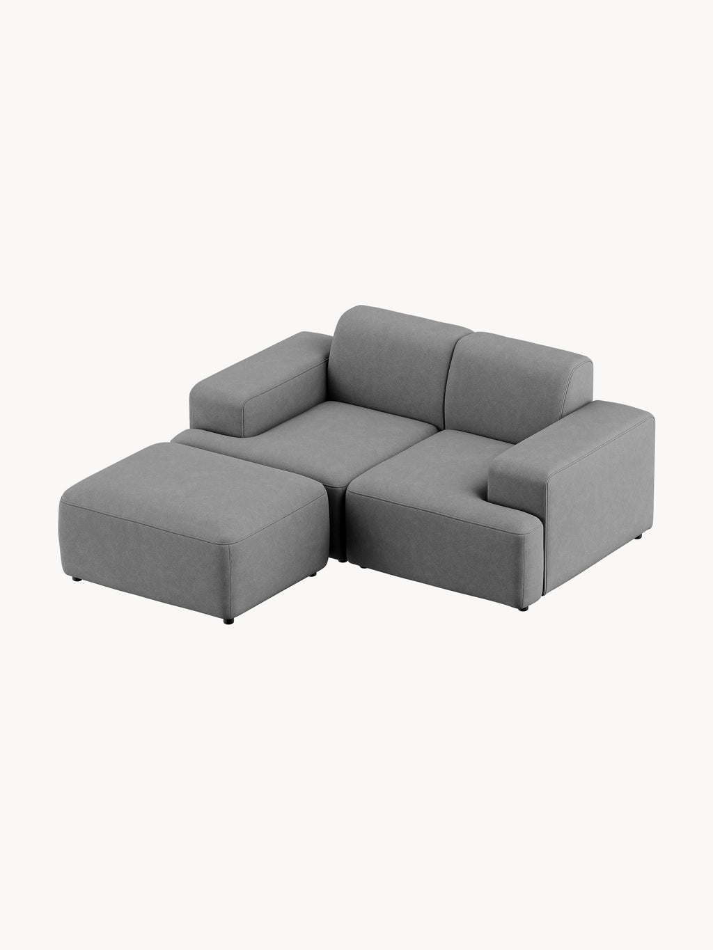 Melva Ottoman, W 99 x D 72 cm