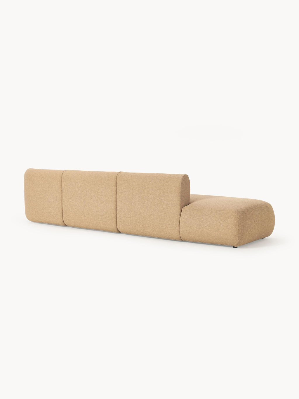 Sofia Modular Bouclé Chaise (4-seater)