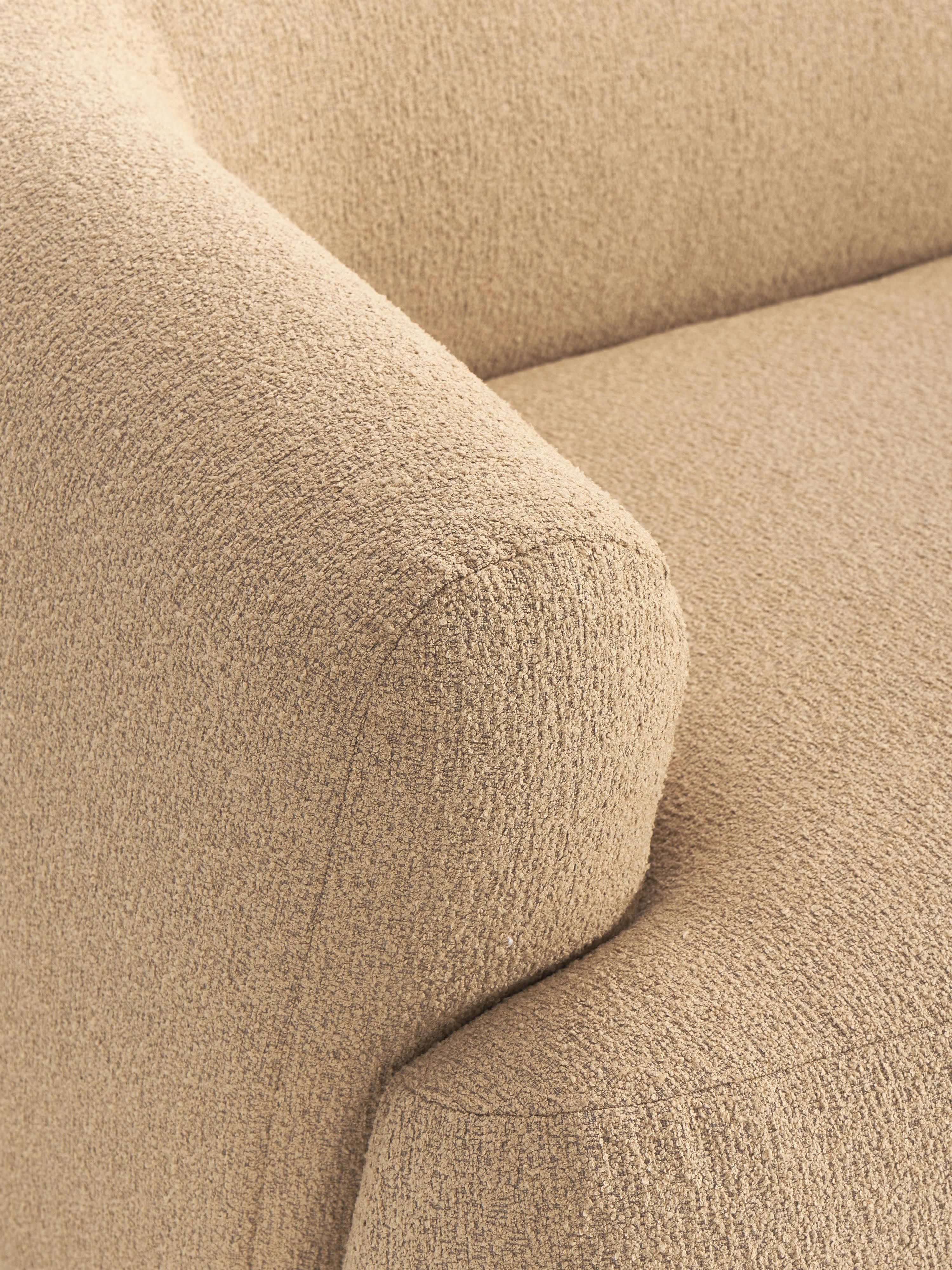 Sofia Modular Bouclé Chaise (4-seater)