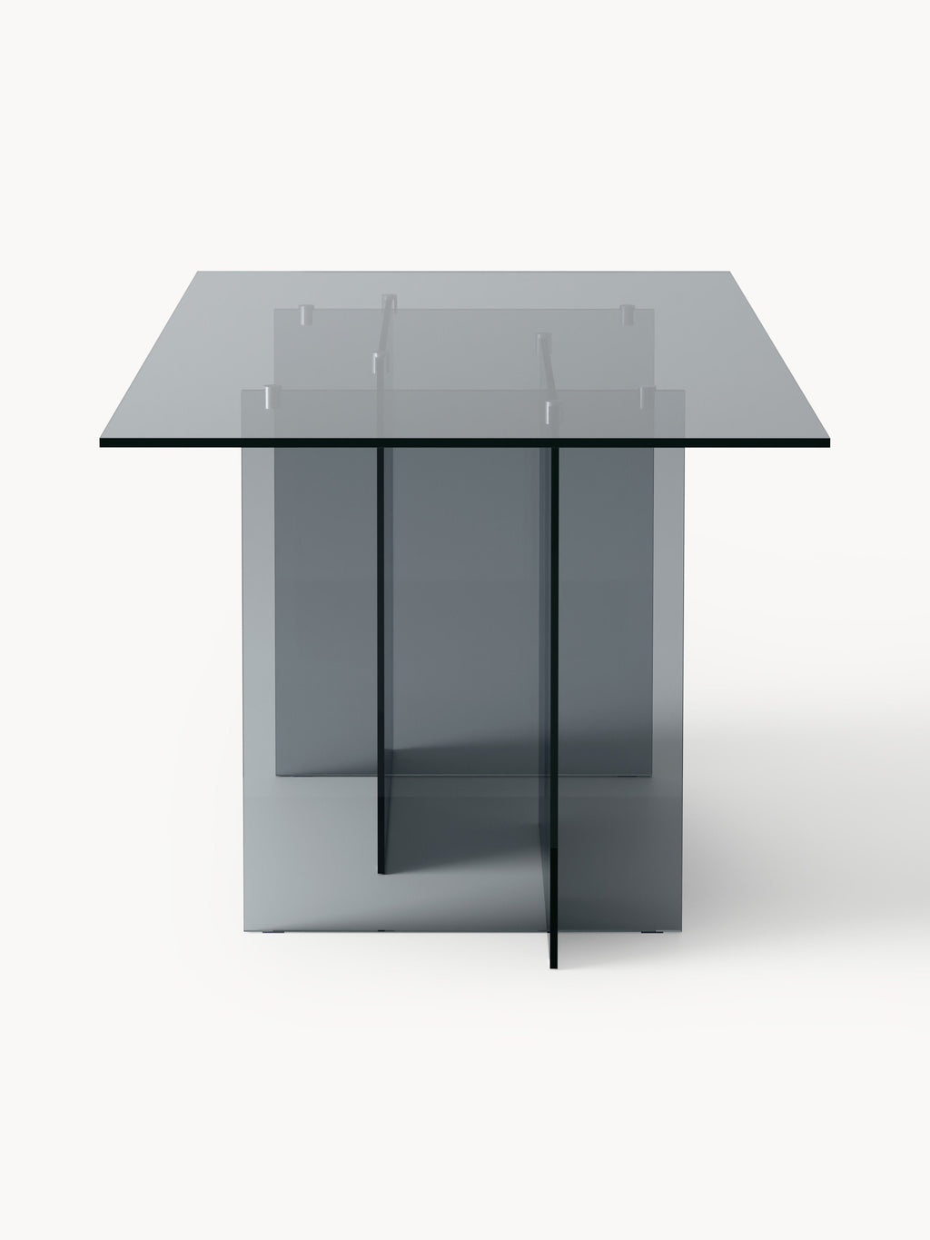 Anouk Glass Dining Table, 180 X 90 cm