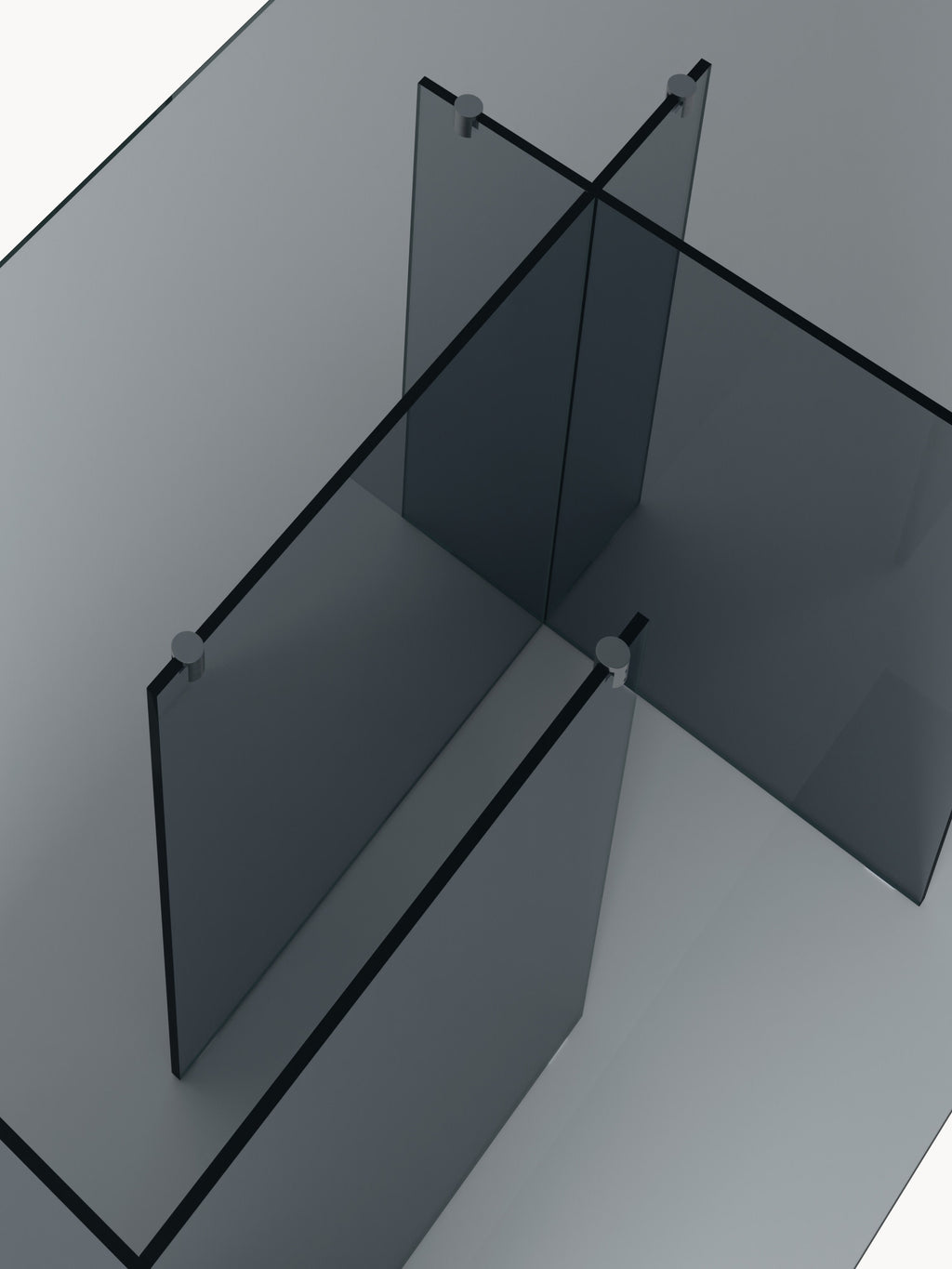 Anouk Glass Dining Table, 180 X 90 cm