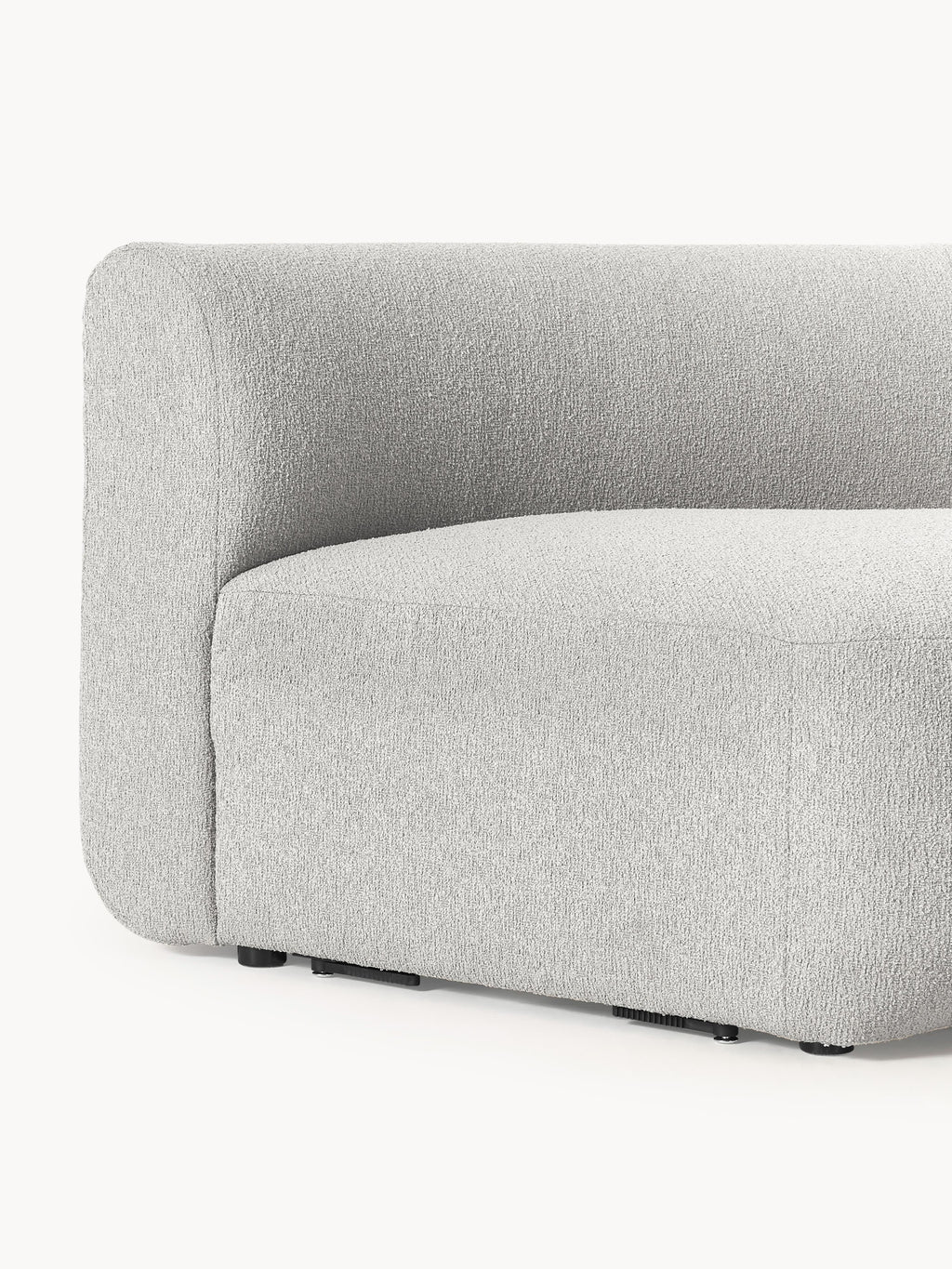 Sofia Round Bouclé Corner Module