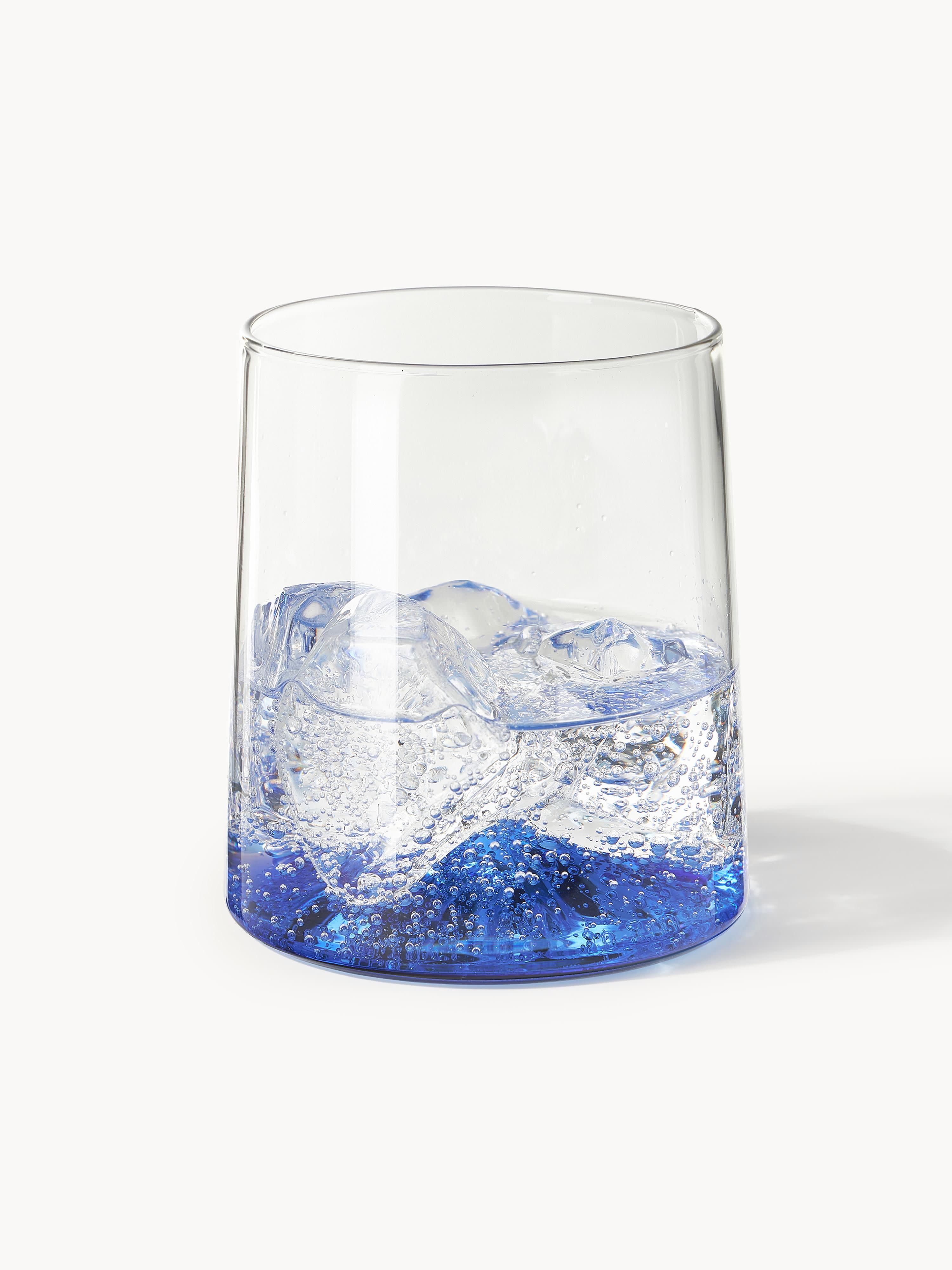 Hadley Mouth-Blown Borosilicate Tumblers, Set of 4