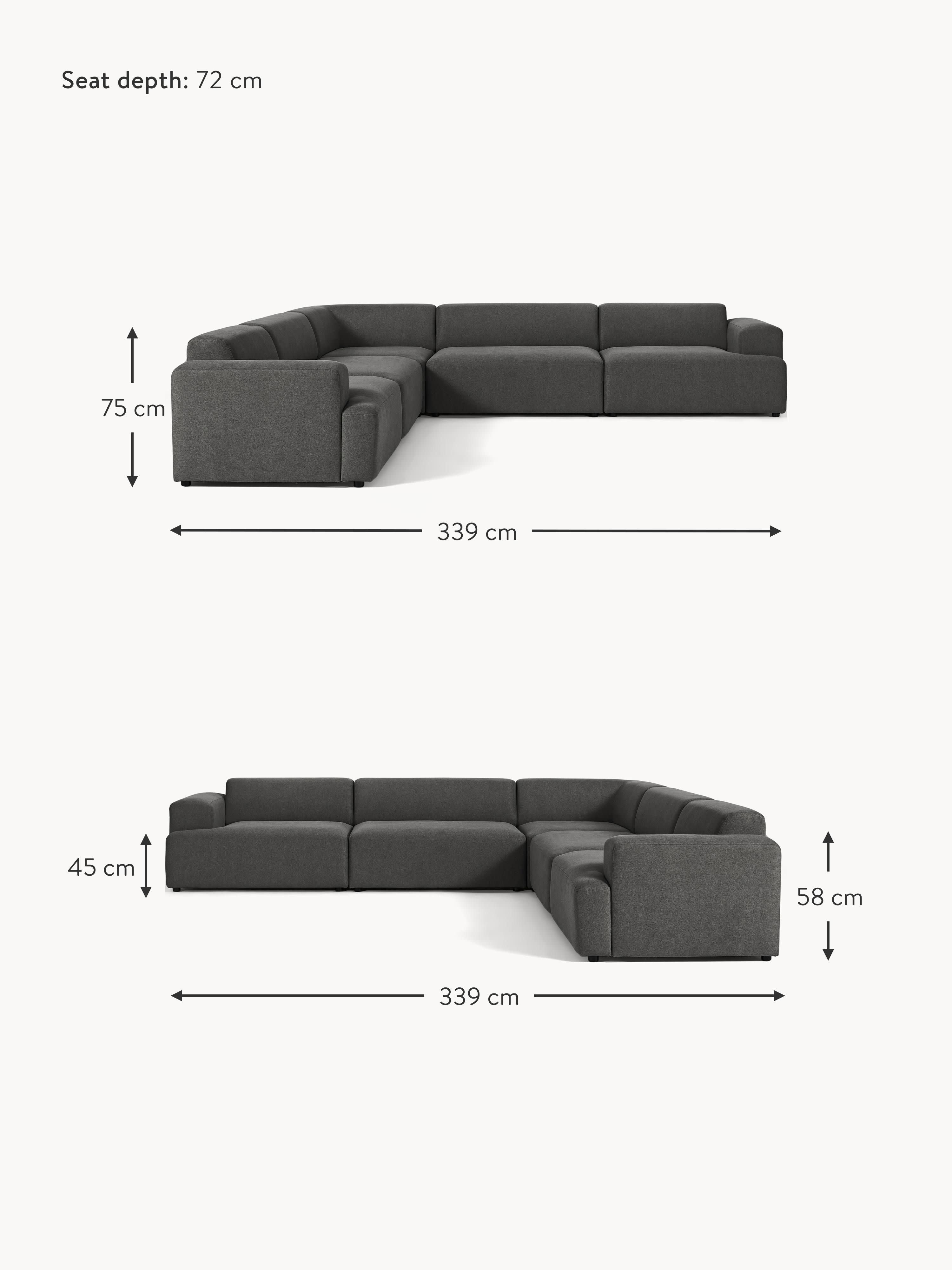 Melva Corner Sofa (4-seater)
