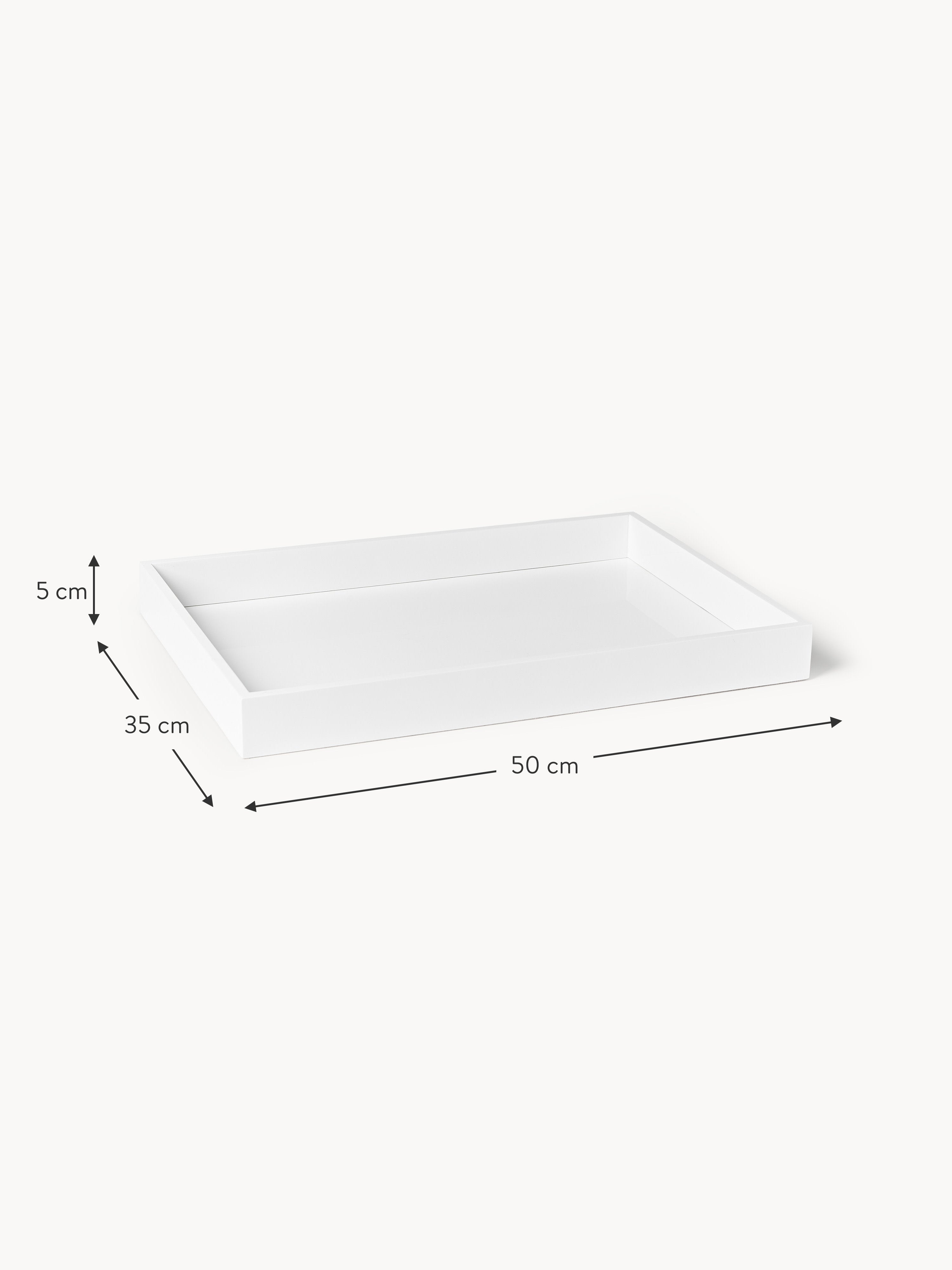 Hayley High-Gloss Tray, W 50 cm