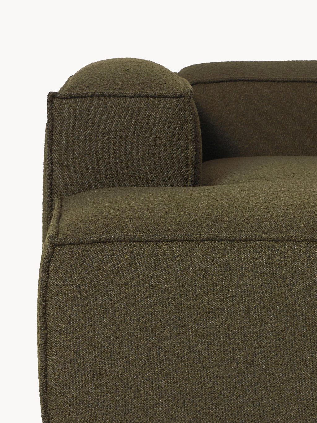Lennon Bouclé Modular Corner Sofa (3-seater)