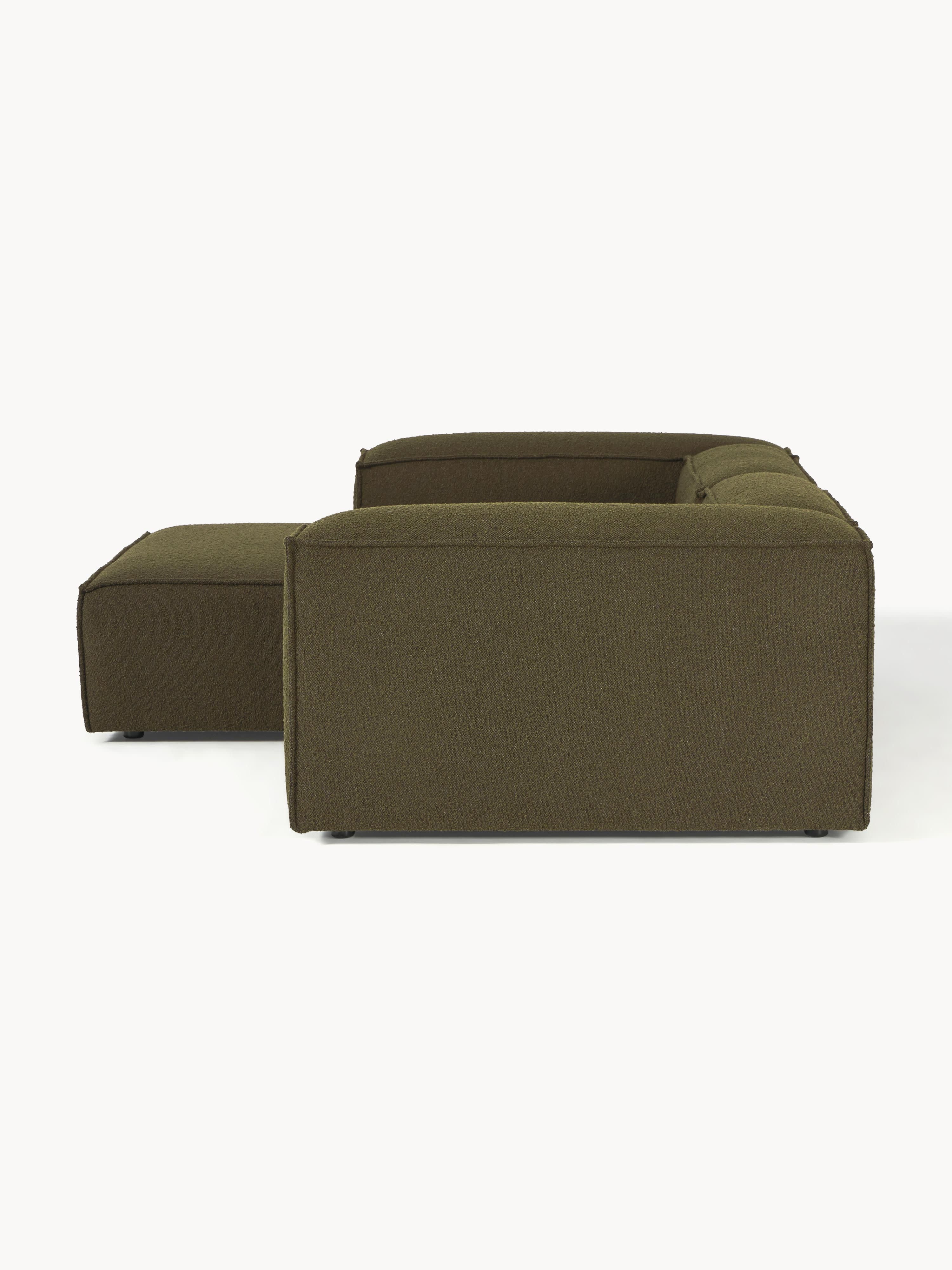 Lennon Bouclé Modular Corner Sofa (3-seater)