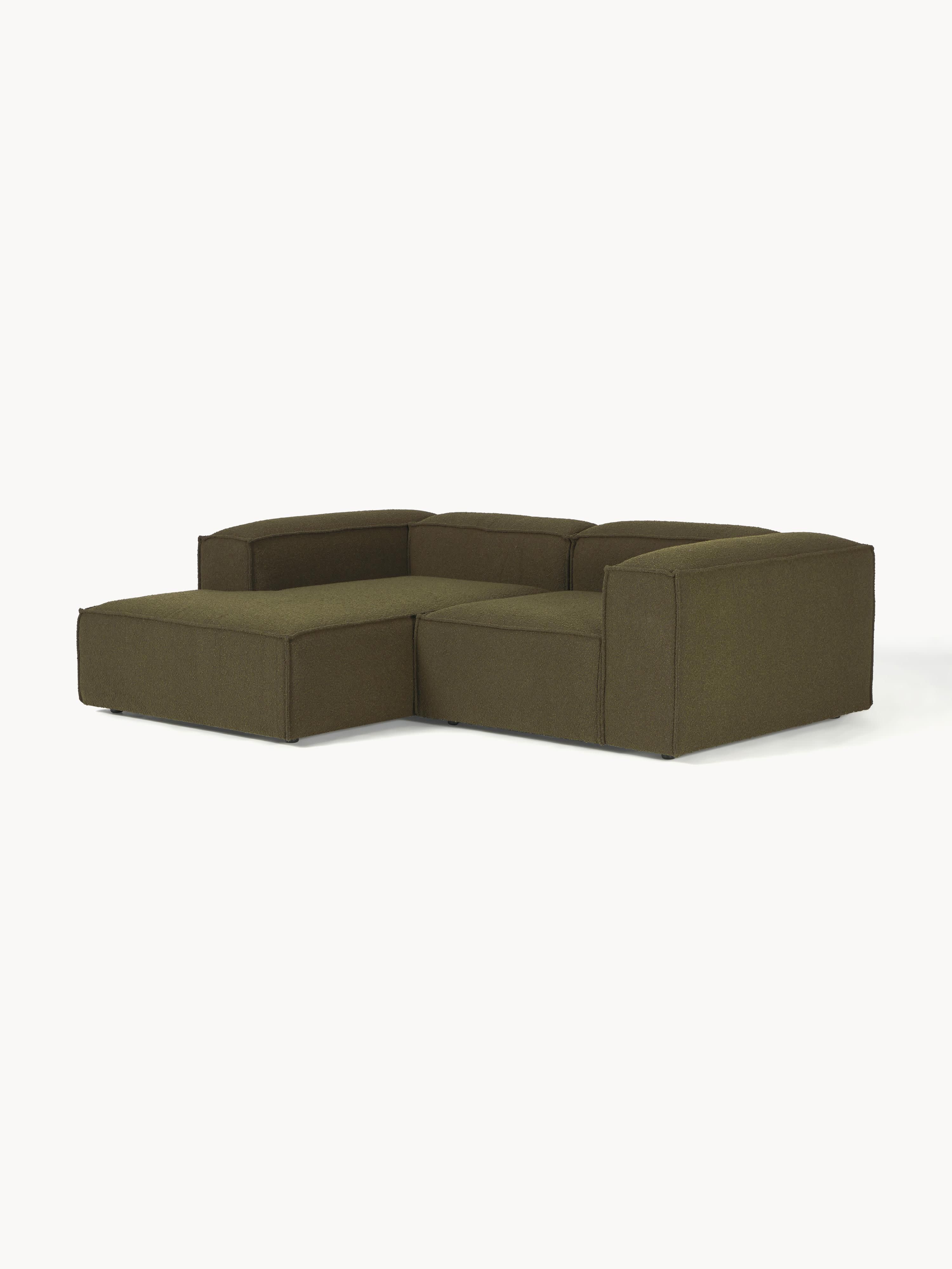 Lennon Bouclé Modular Corner Sofa (3-seater)