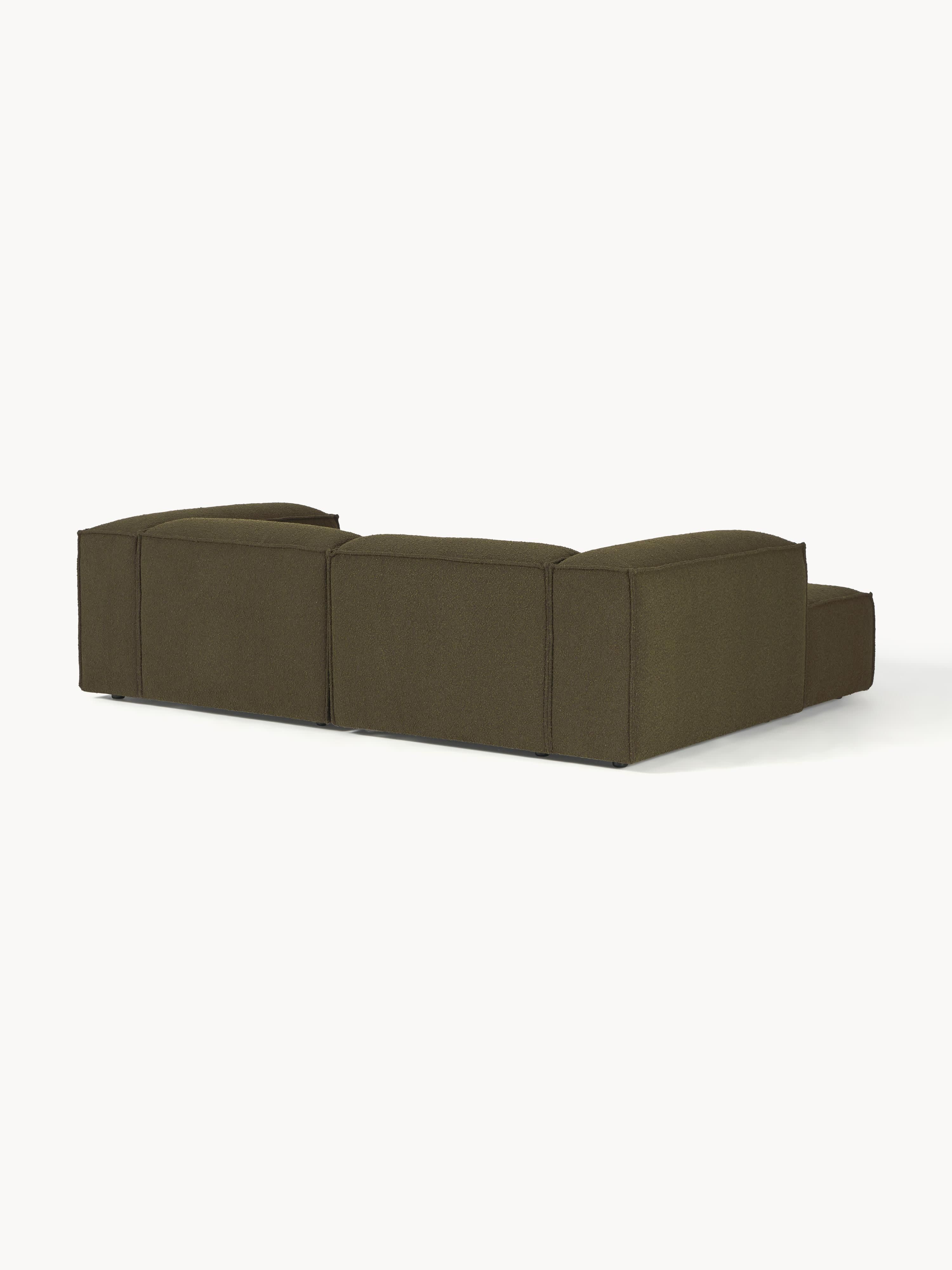 Lennon Bouclé Modular Corner Sofa (3-seater)